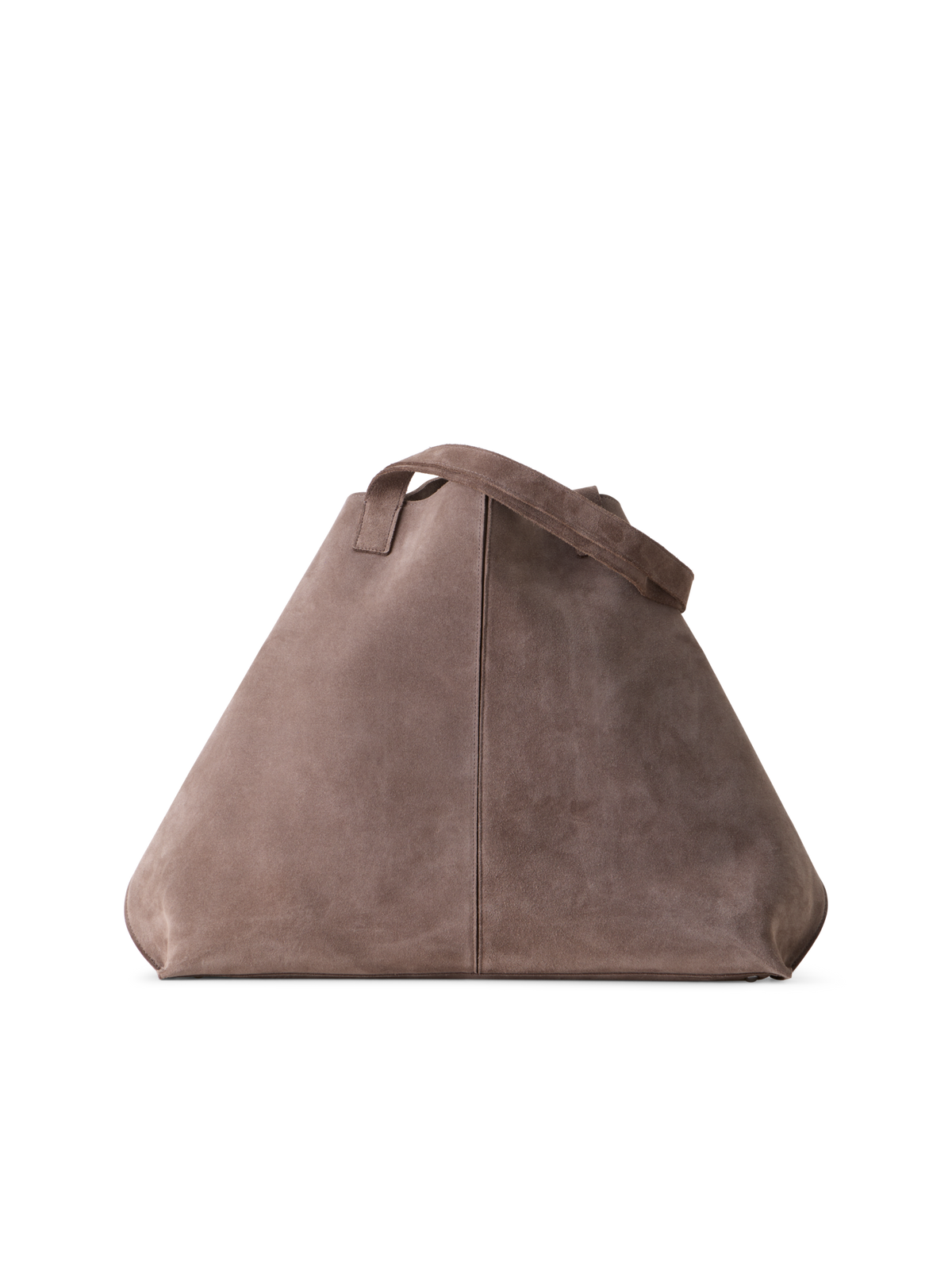 Designer Ai XL Shoulder Tote Bag - Braun