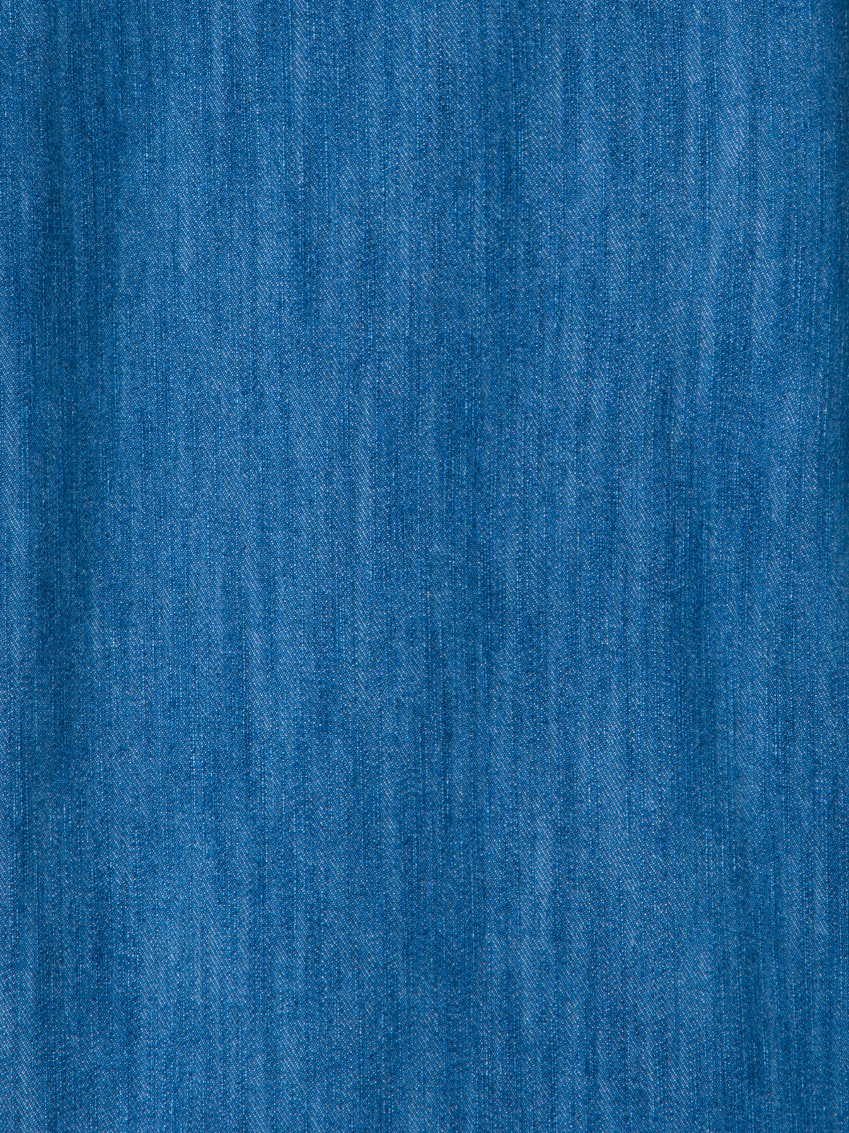 Designer Oversize Parka aus Baumwoll-Denim - Blau - Bunt