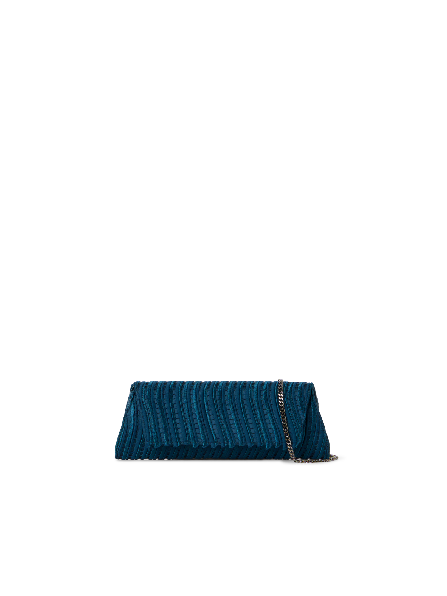 Designer Anouk Small Trapezoid Clutch - Blau