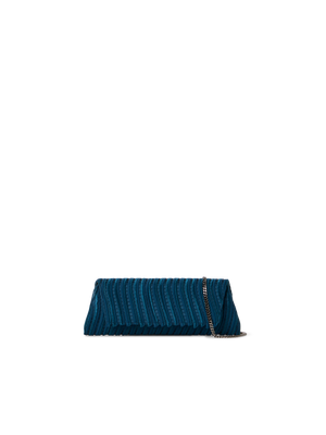 Designer Anouk Small Trapezoid Clutch - Blau
