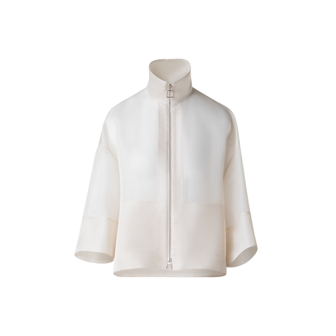 Organza Jacke aus Panama Seide