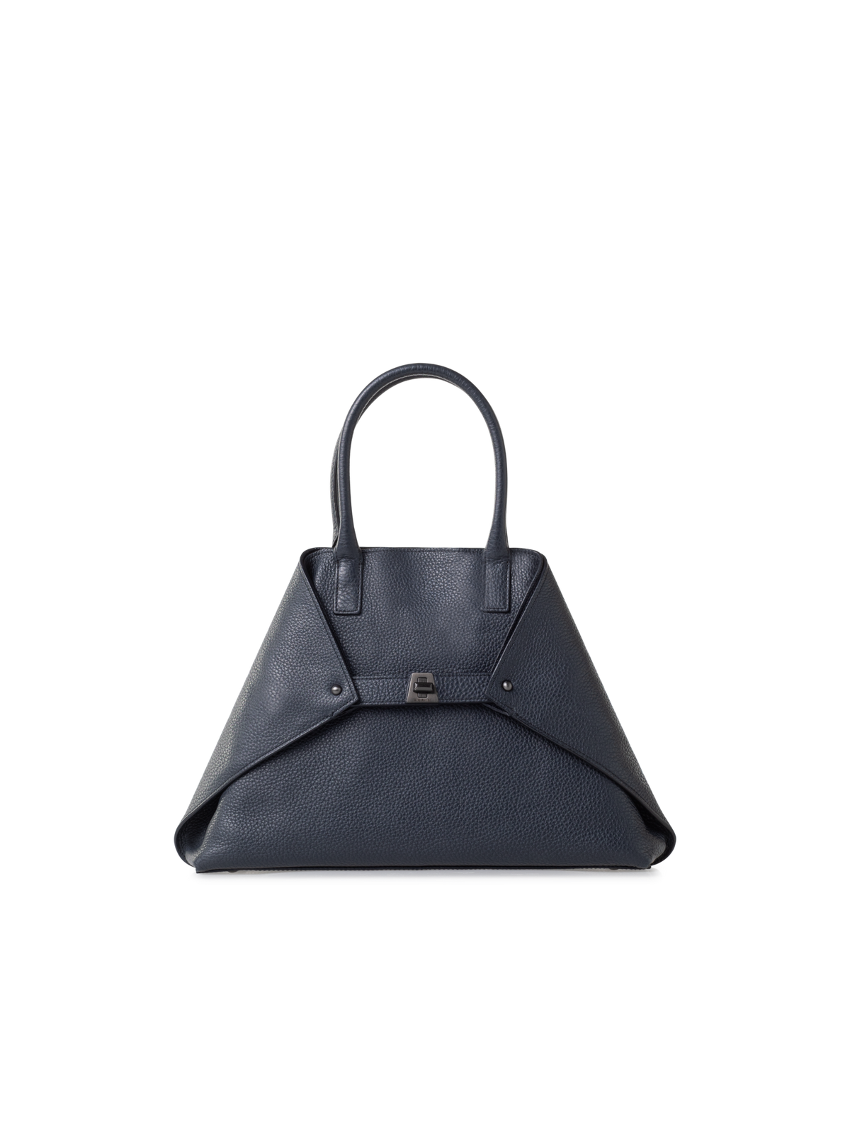 Designer Ai Small Top Handle Tote - Dunkelblau - Blau