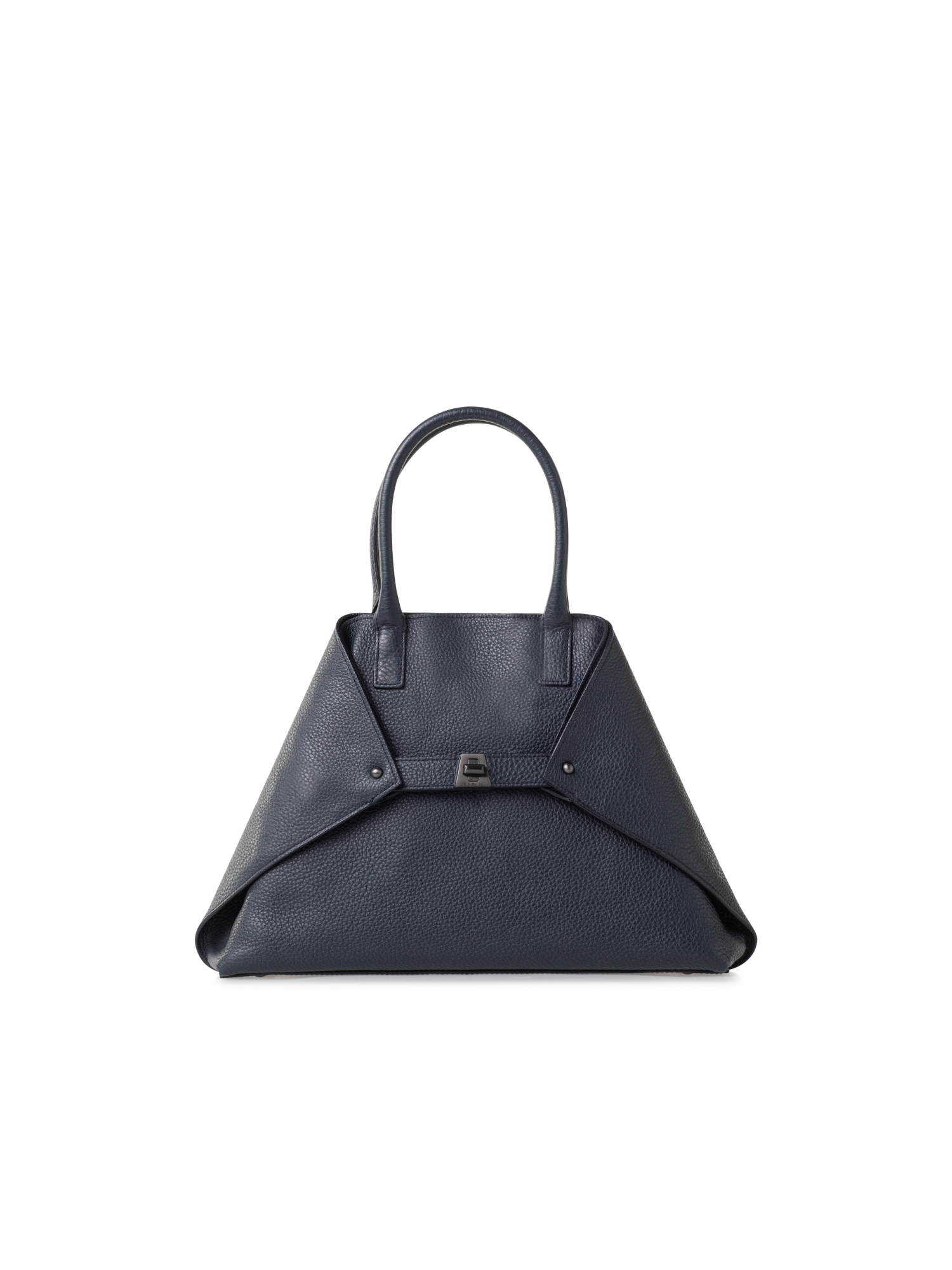 Designer Ai Small Top Handle Tote - Dunkelblau - Blau