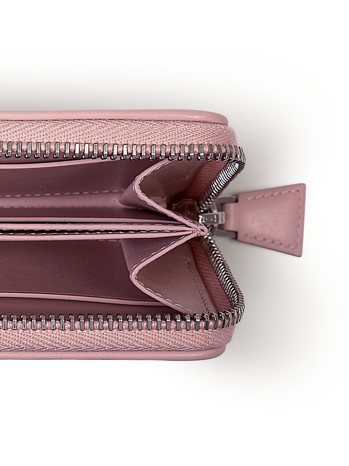 Designer Small Zip Wallet - Rosa