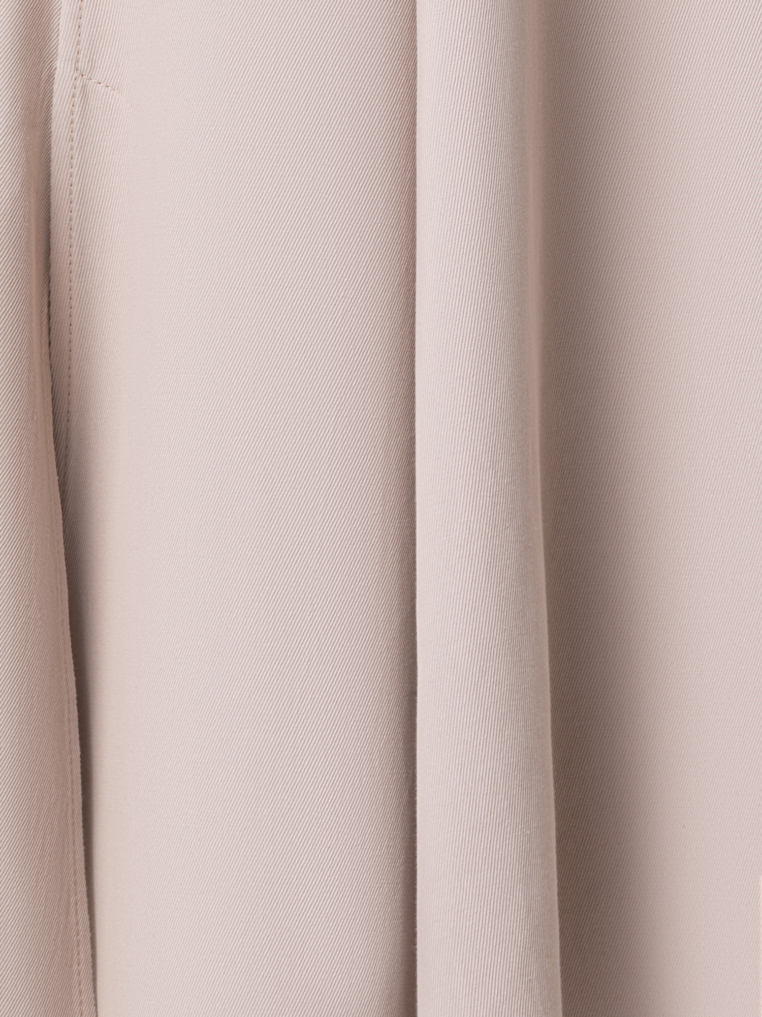 Designer Asymetrischer Midirock aus Baumwoll-Doubleface - Beige