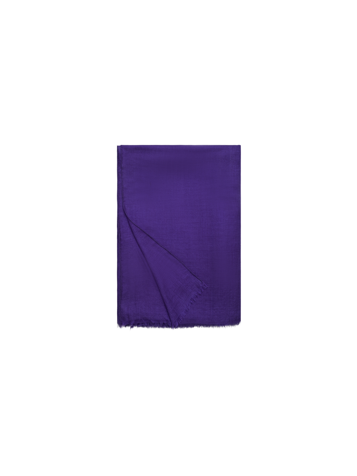 Designer Schal aus Kaschmir-Seide - Violett