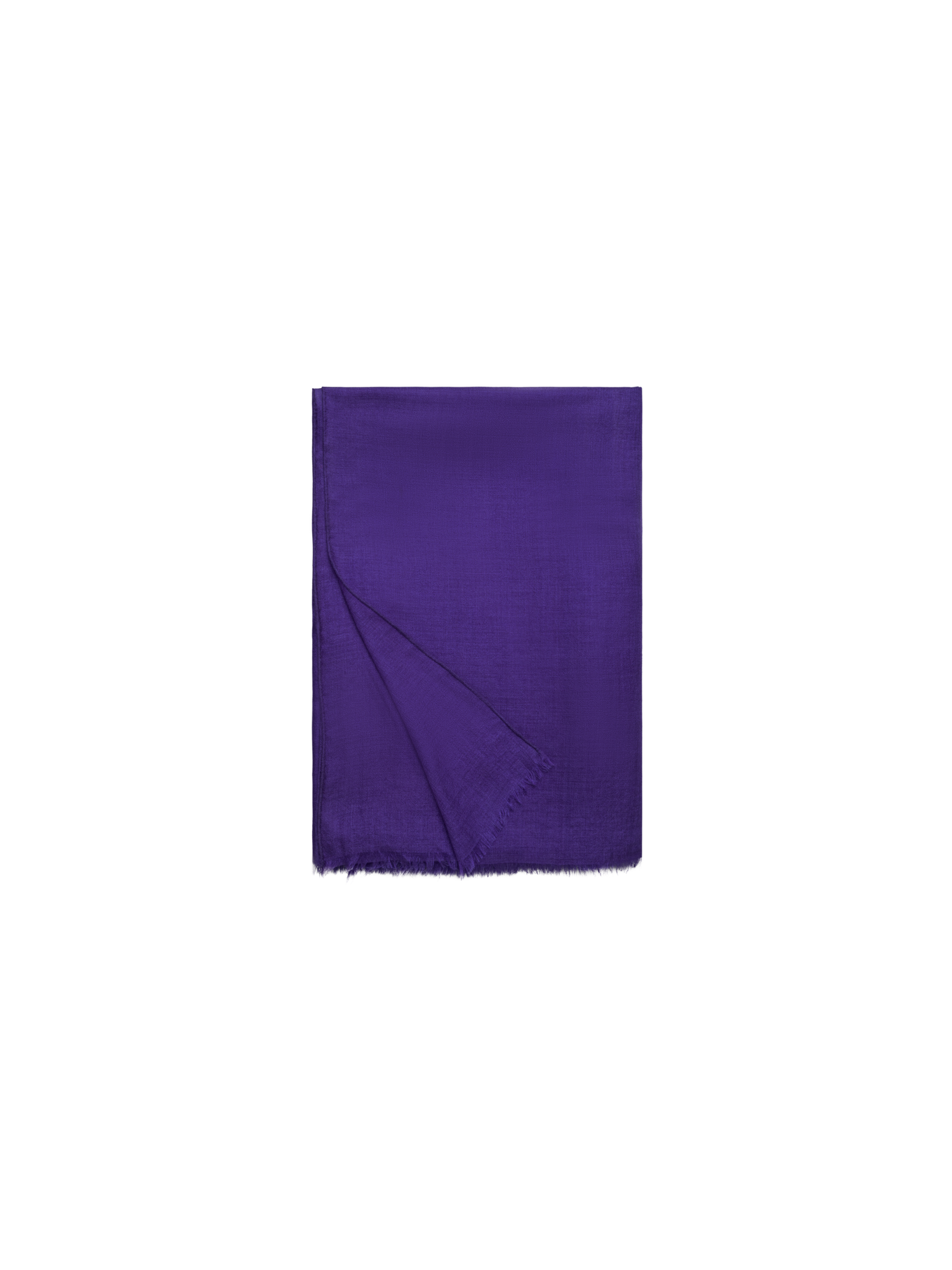 Designer Schal aus Kaschmir-Seide - Violett