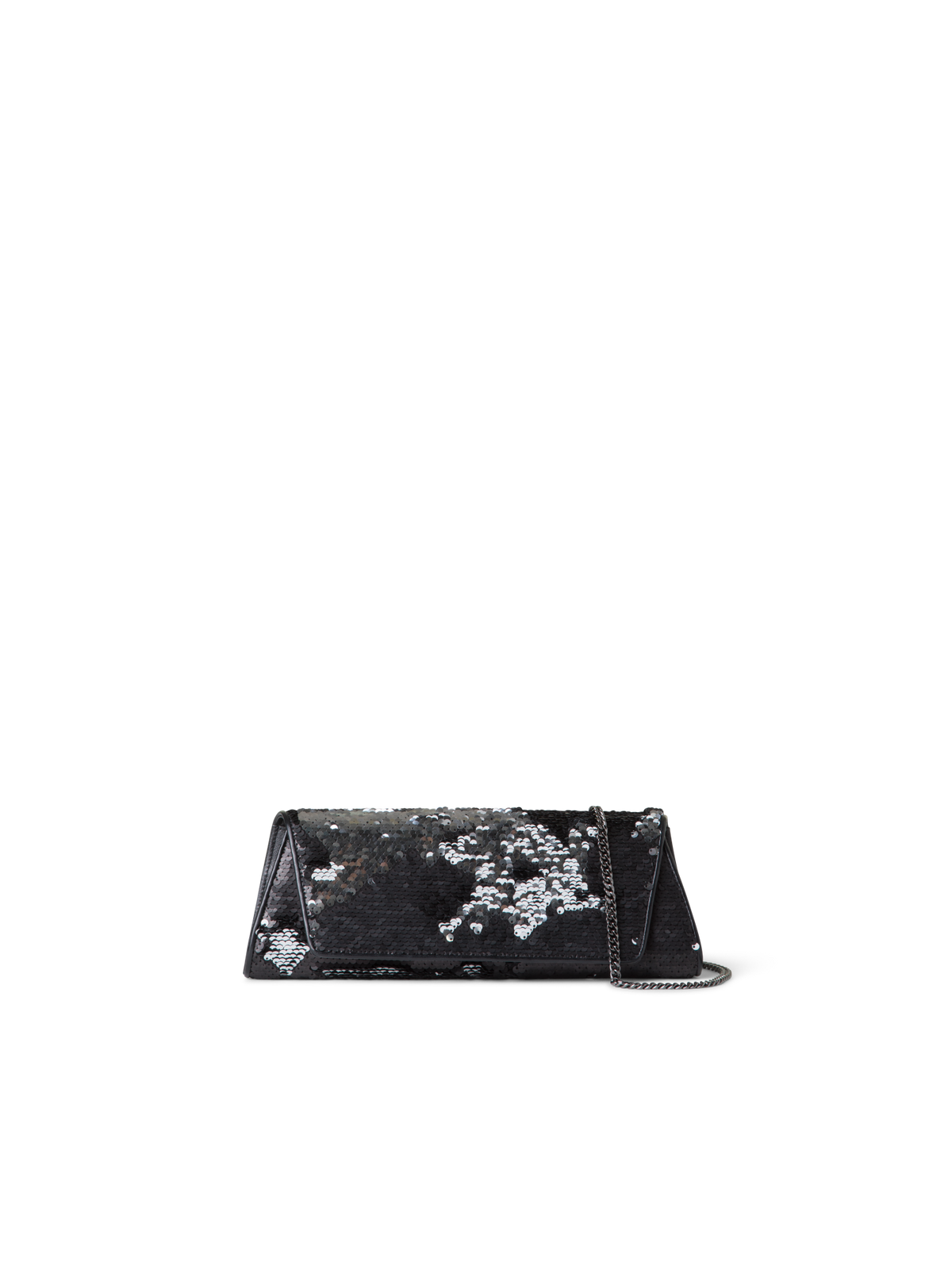 Designer Anouk Small Trapezoid Clutch - Schwarz