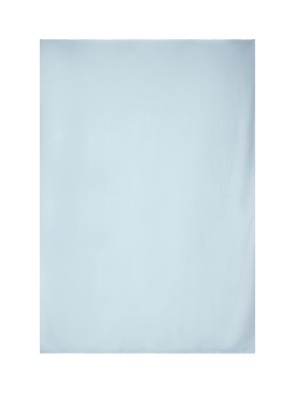 Designer Schal aus Kaschmir-Seide - Blau