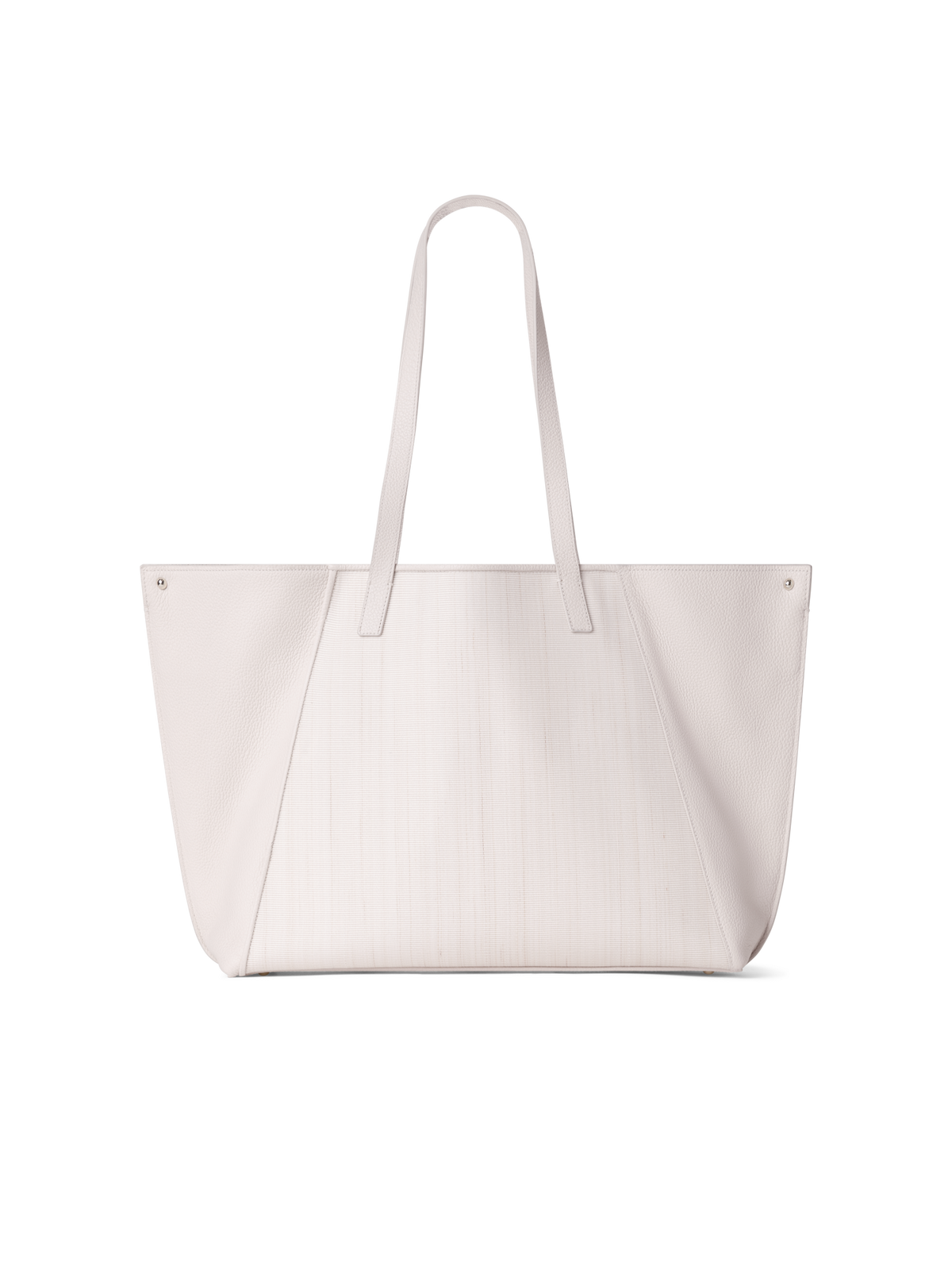 Designer Ai Medium Shoulder Tote - Ecru - Weiss