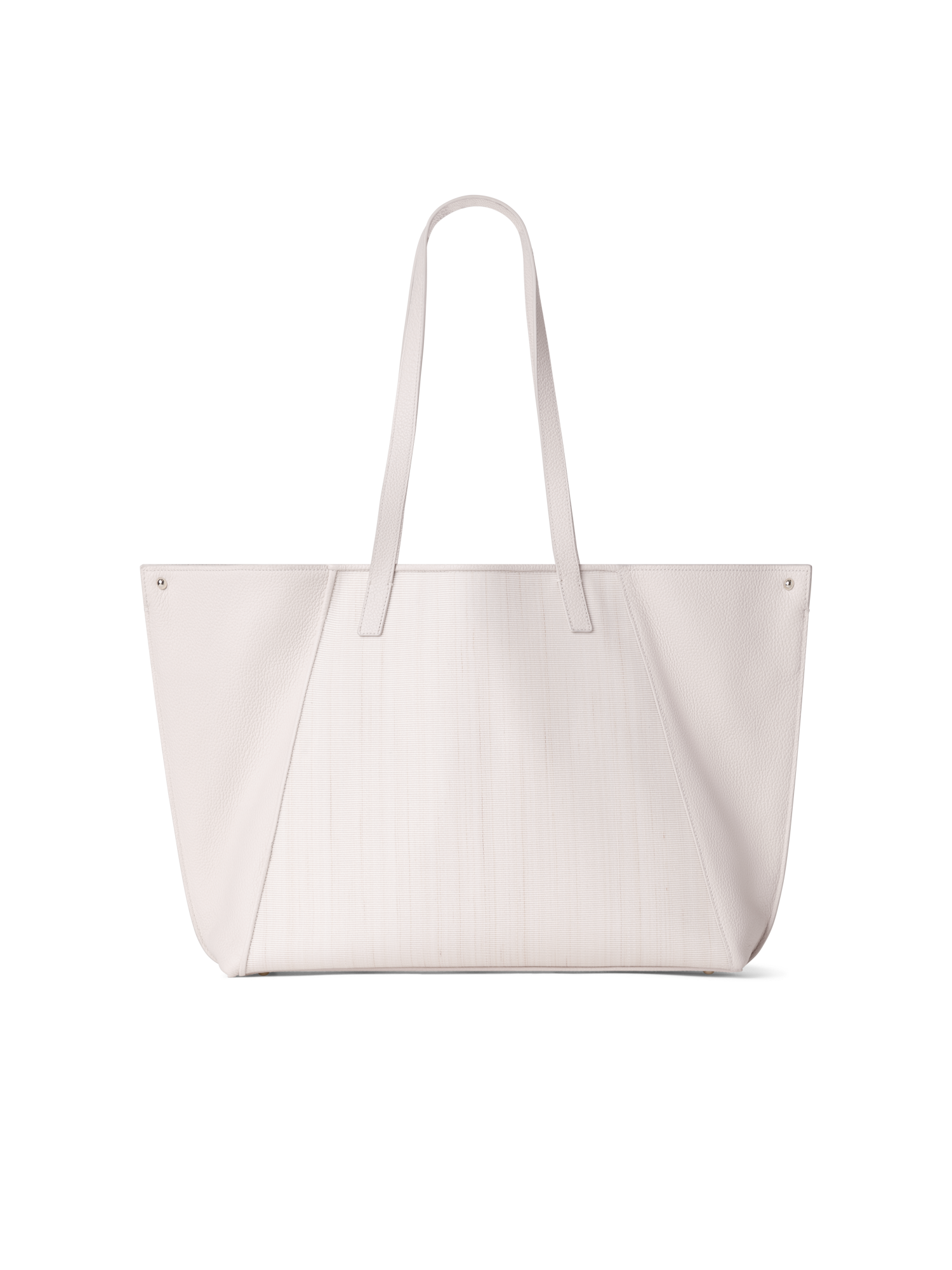 Designer Ai Medium Shoulder Tote - Ecru - Weiss