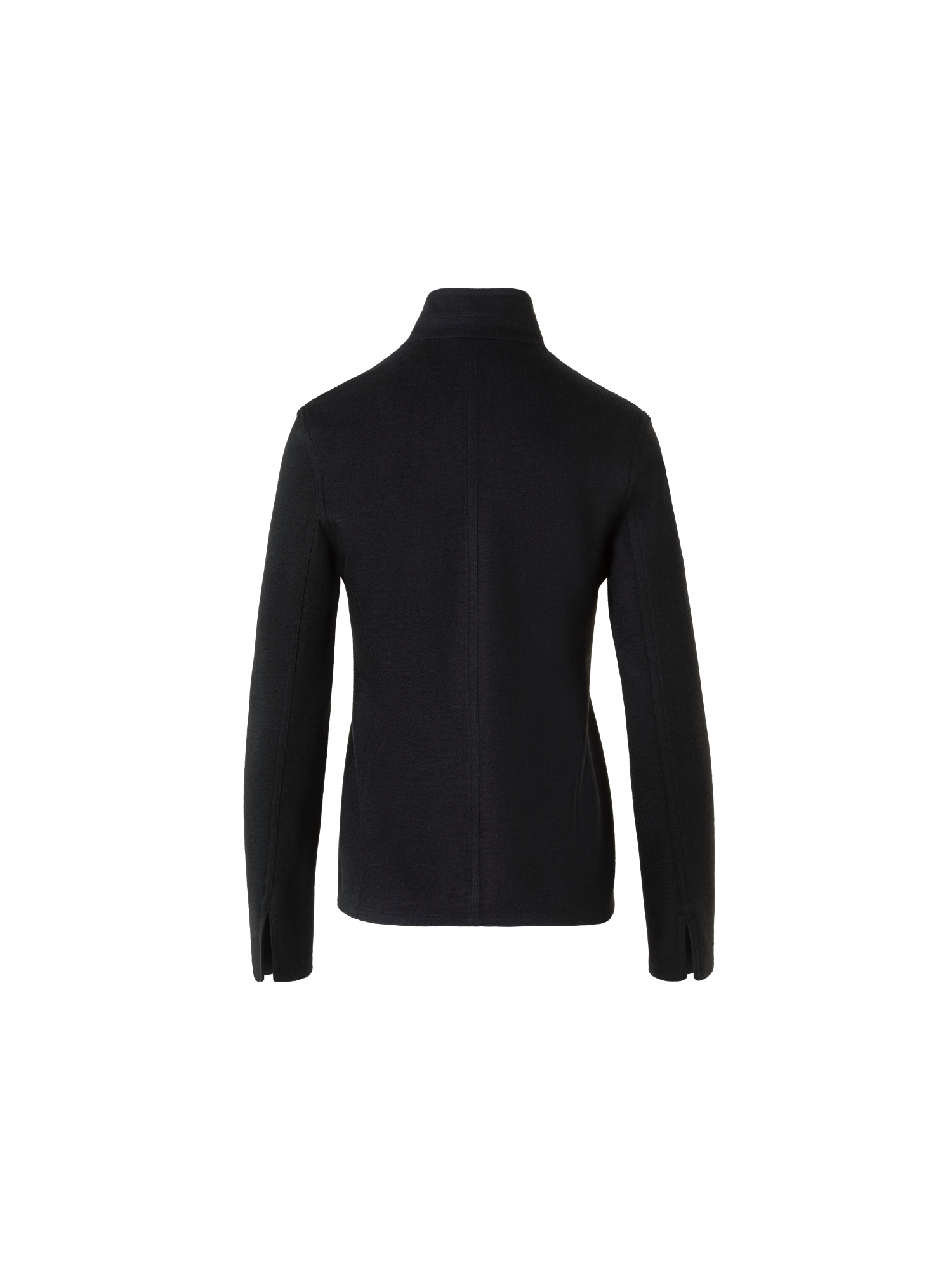 Designer Jacke aus Kaschmir-Jersey - Schwarz