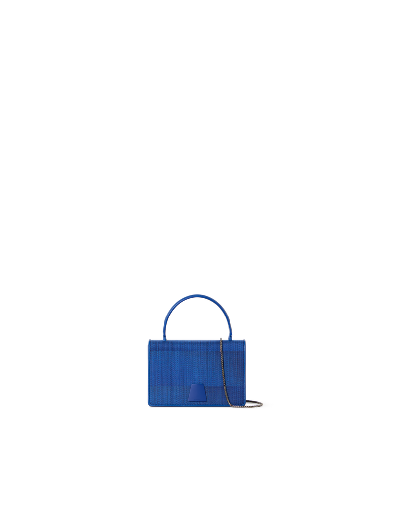 Designer Alice Mini Top Handle Bag - Blau