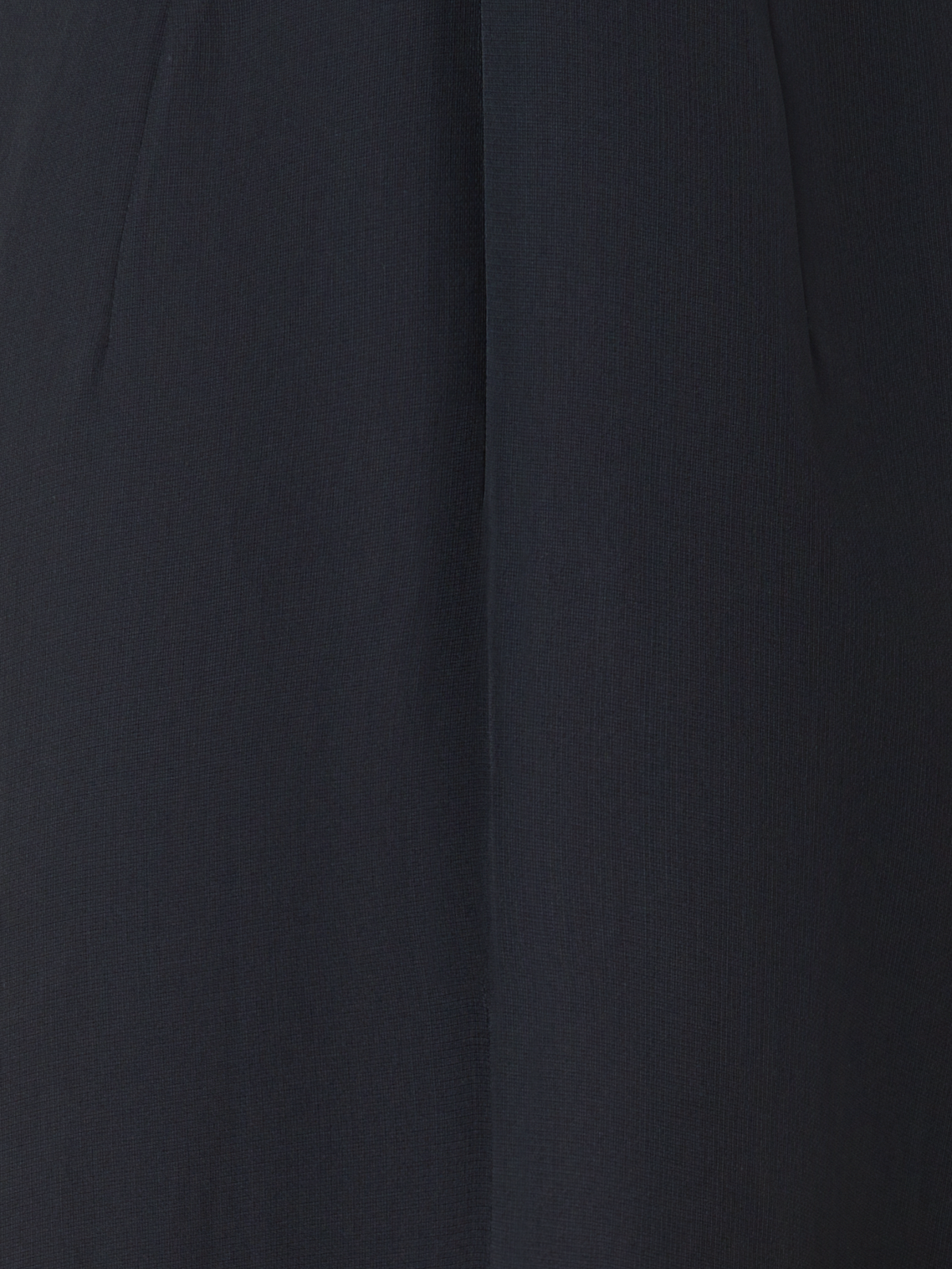 Designer Doppellagiges Abendkleid aus Seide - Schwarz