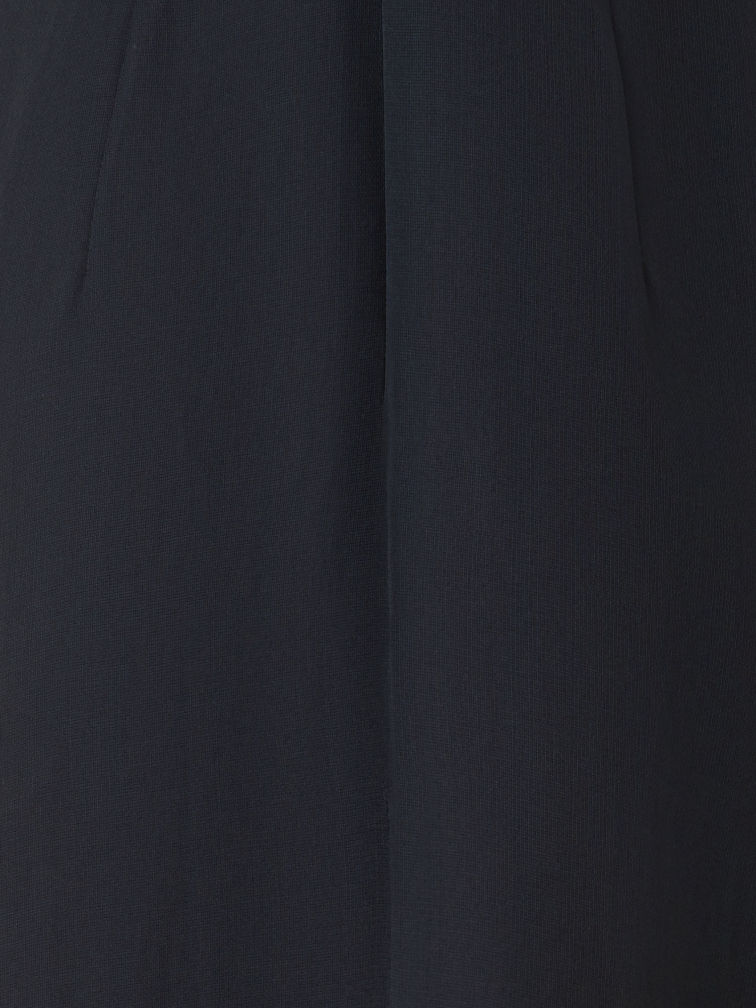 Designer Doppellagiges Abendkleid aus Seide - Schwarz