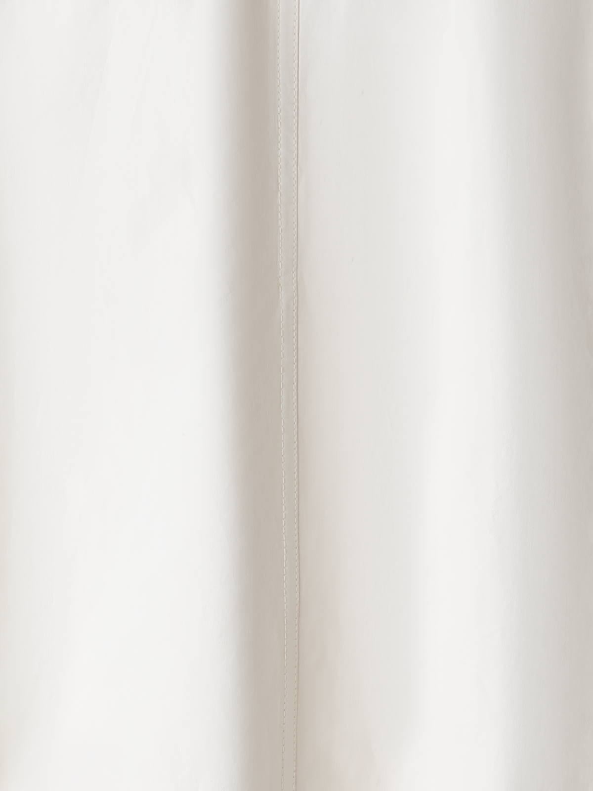 Designer Wasserabweisende Jacke aus beschichteter Leine - Ecru - Weiss