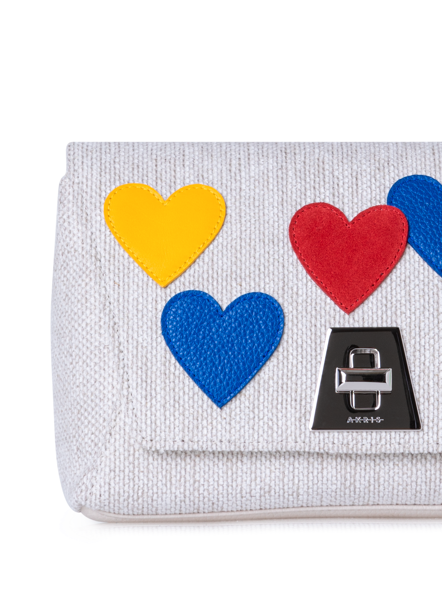 Designer Anouk Small Day Bag - Grau - Bunt