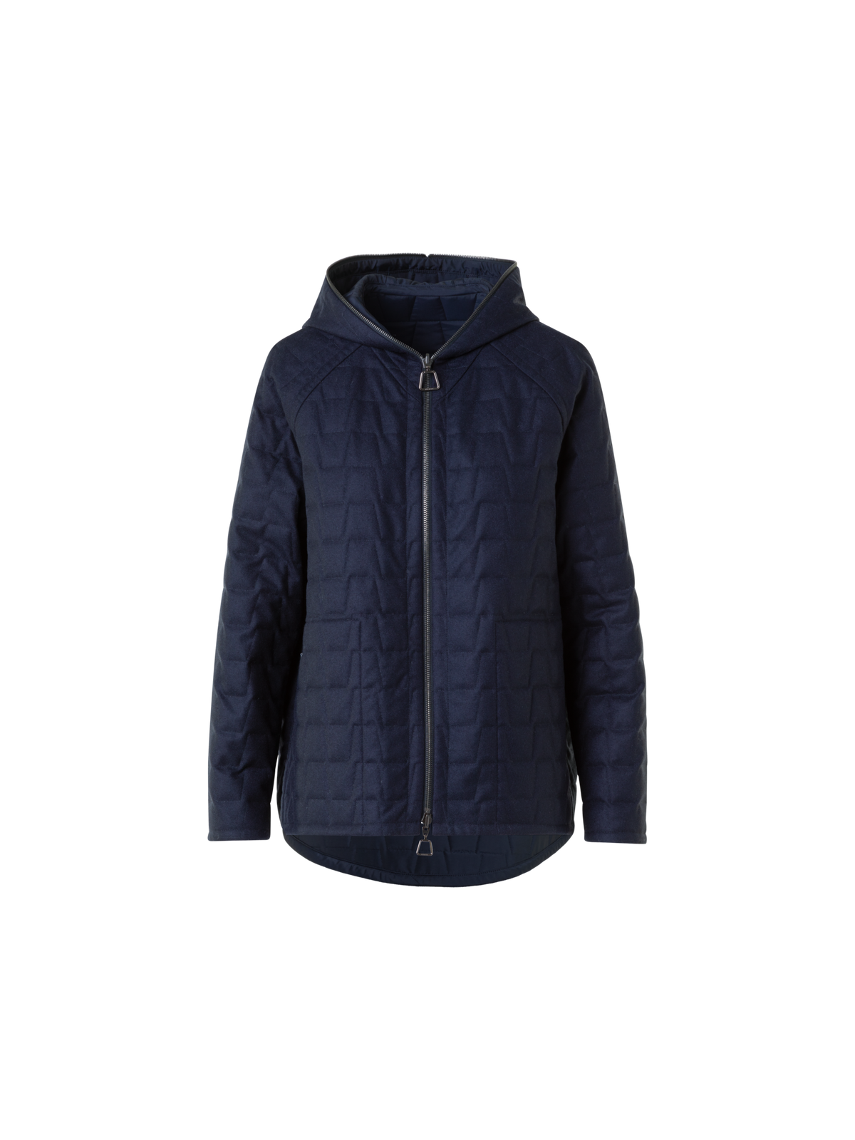 Designer Wende Steppjacke Storm-System® mit Kapuze - Dunkelblau - Blau