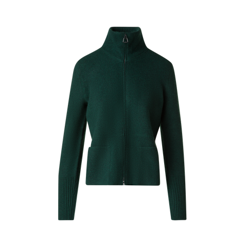 Cardigan aus Kaschmir-Piqué