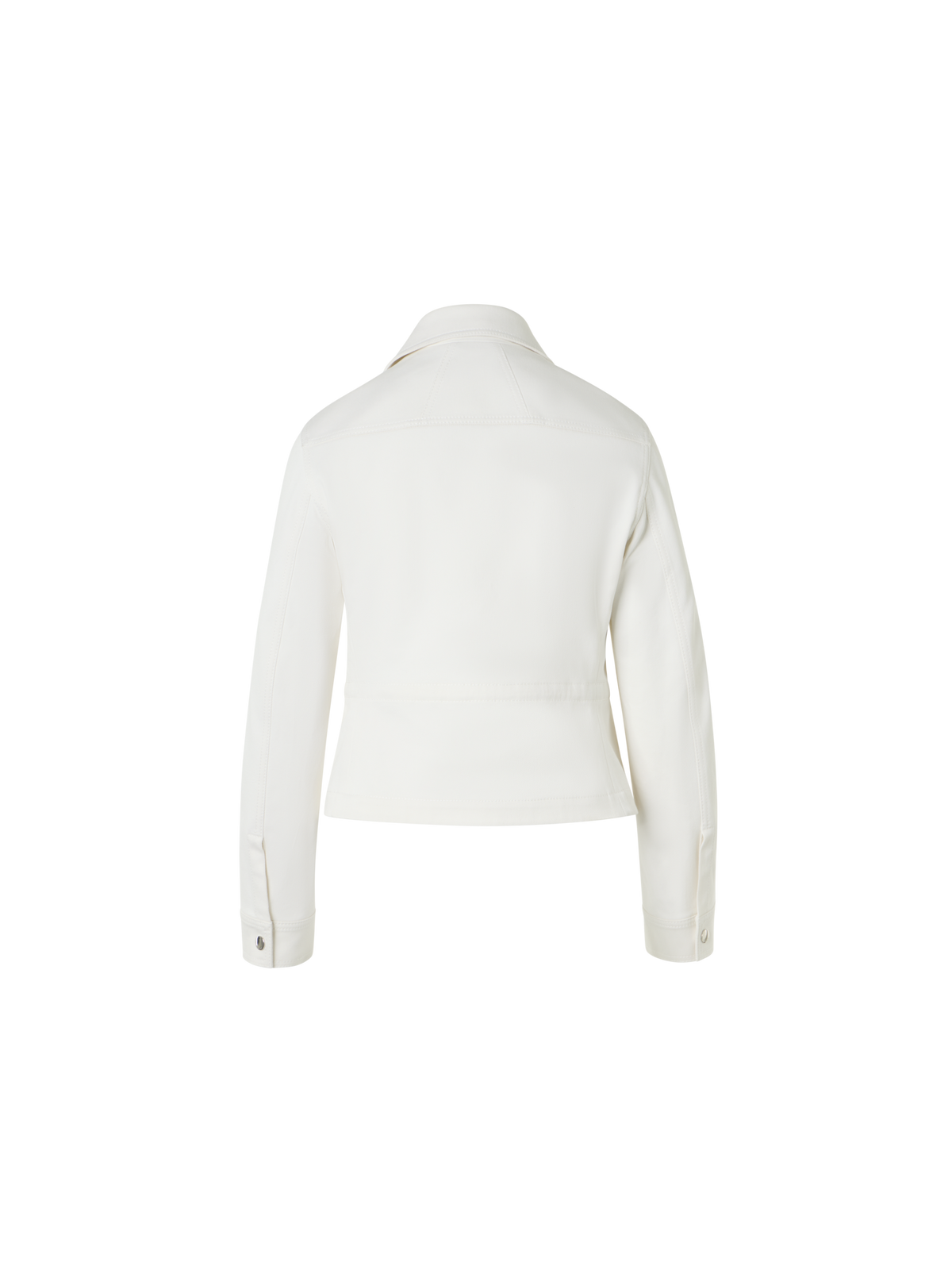 Designer Hugh Cargojacke aus Baumwolldenim - Ecru