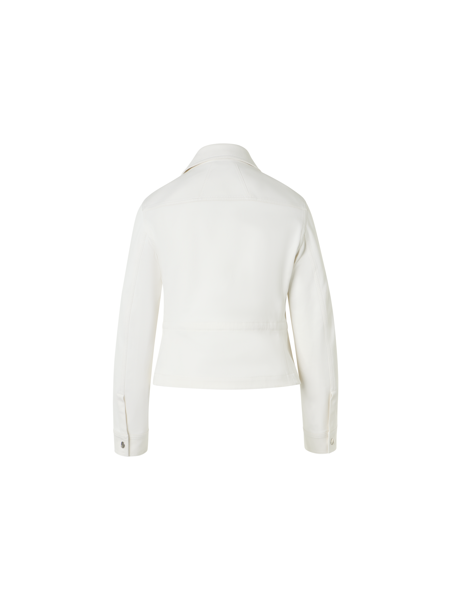 Designer Hugh Cargojacke aus Baumwolldenim - Ecru