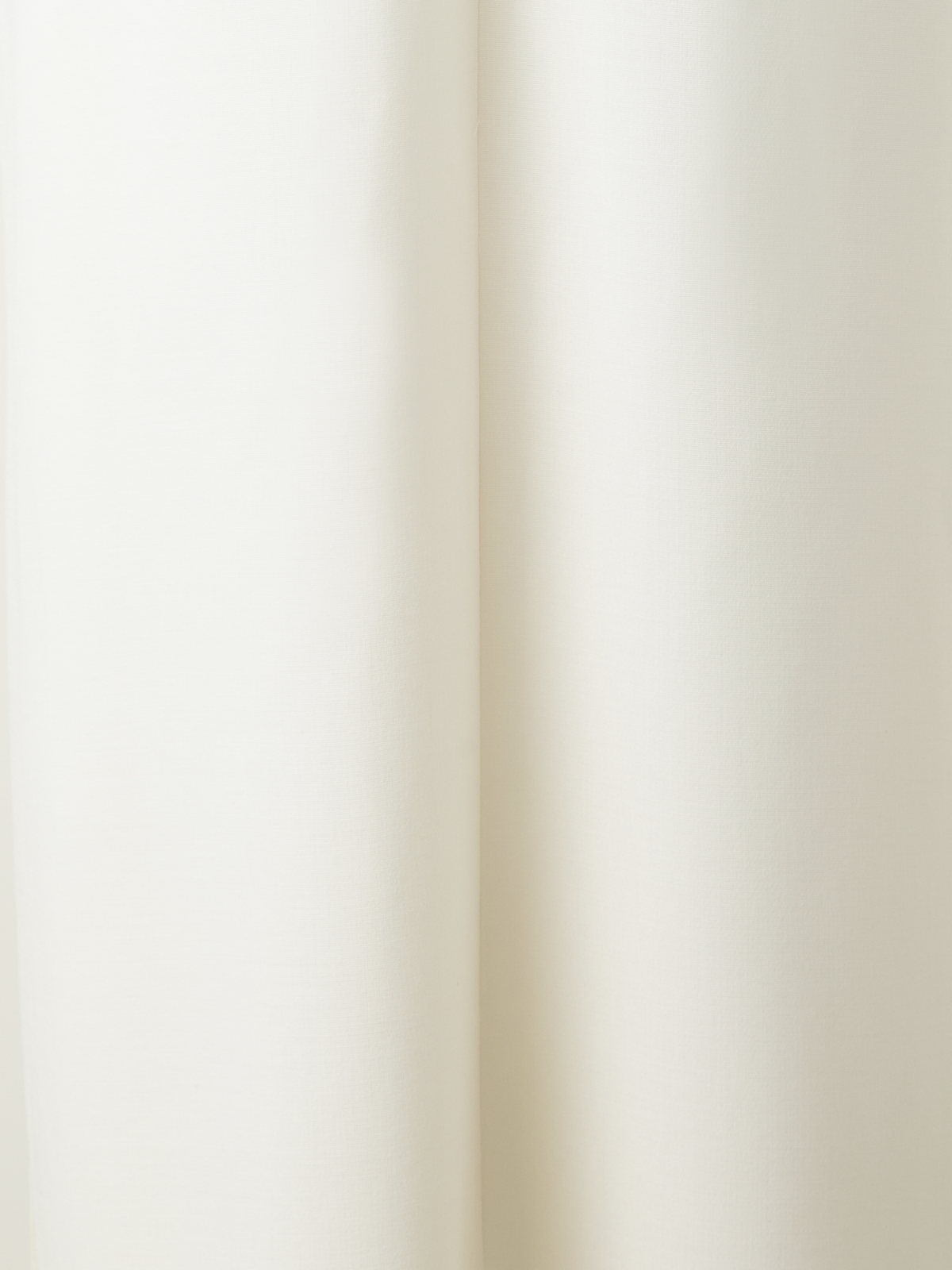 Designer Gerades Midikleid aus Woll-Doubleface - Ecru - Weiss