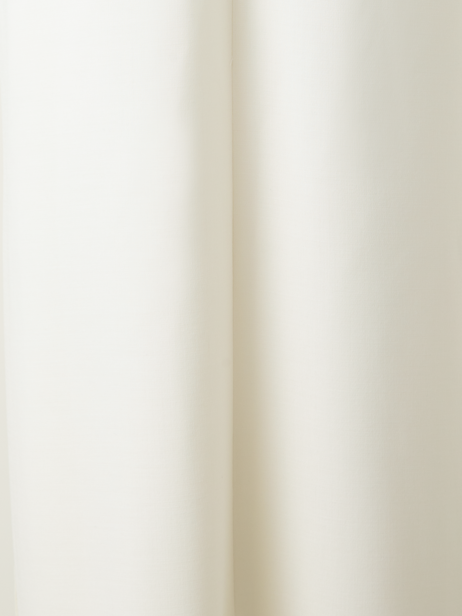 Designer Gerades Midikleid aus Woll-Doubleface - Ecru - Weiss