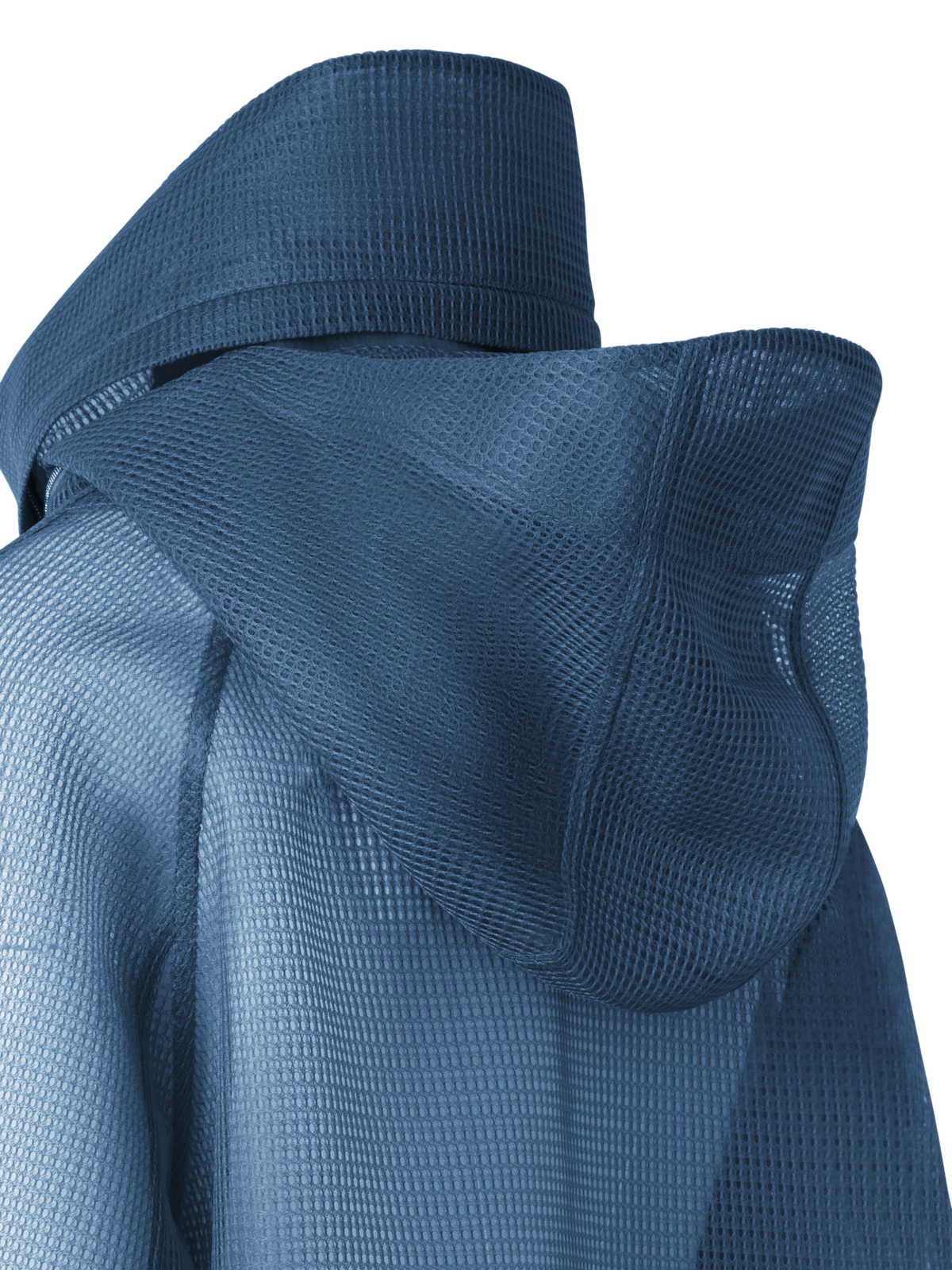 Designer Wasserabweisender Oversize-Parka - Blau