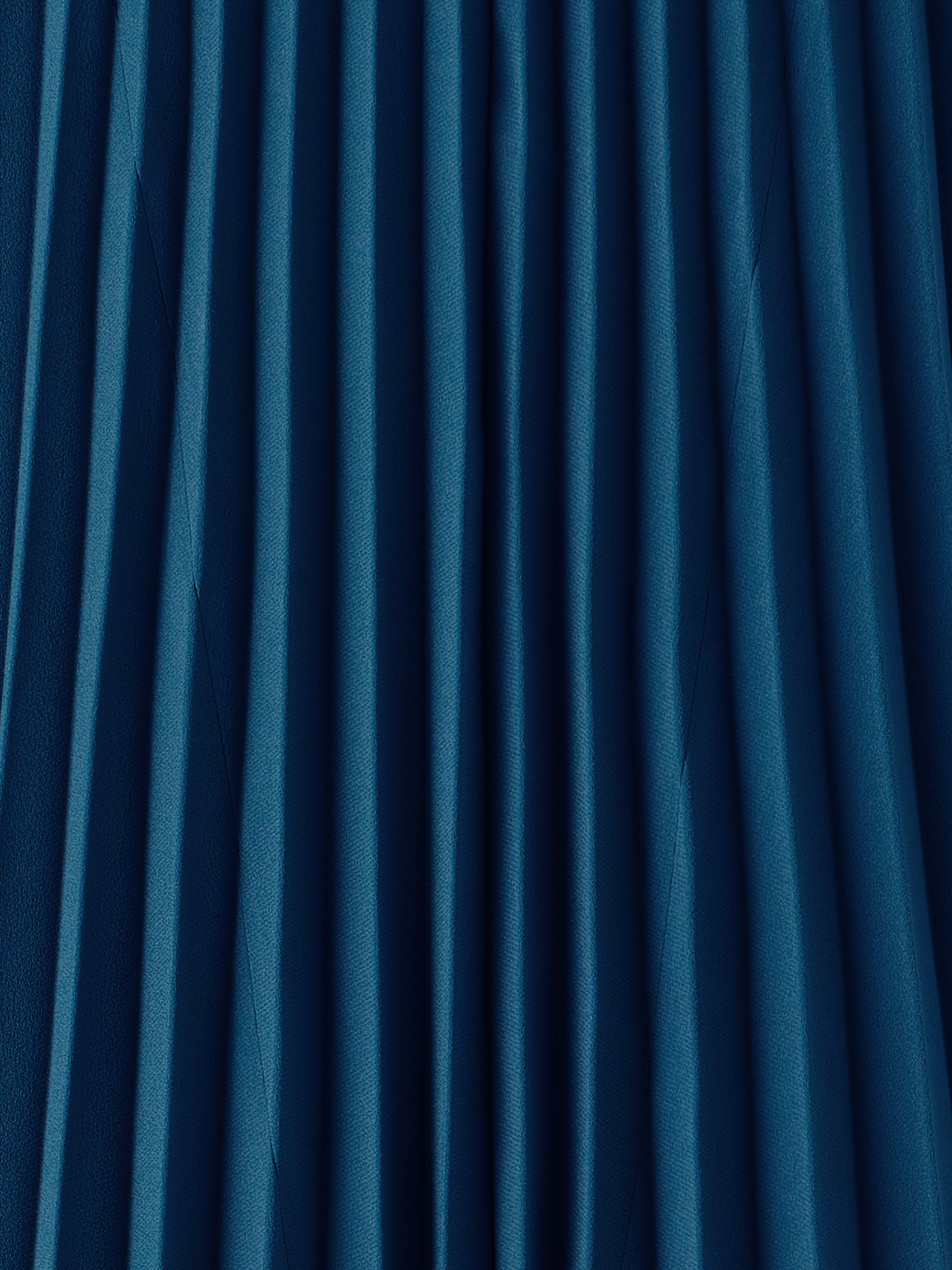 Designer Plissee-Neckholder-Minikleid in A-Linie - Dunkelblau