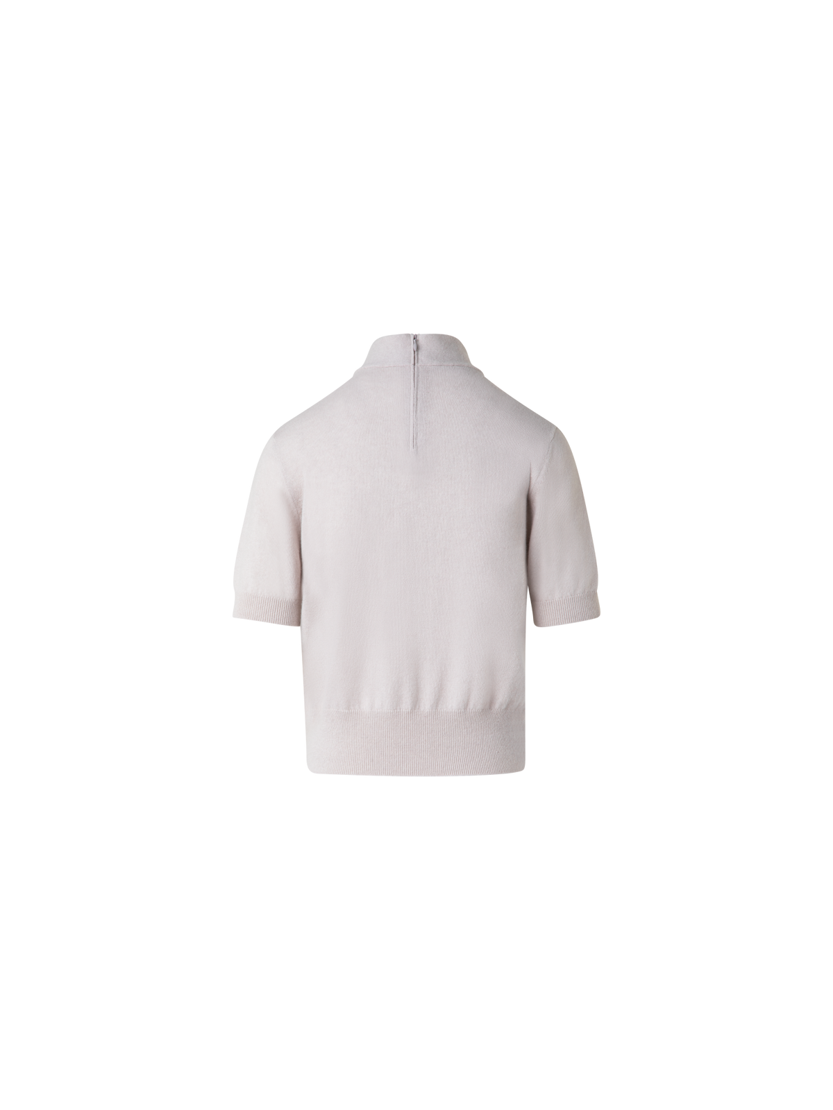 Designer Kaschmirpullover mit transparentem Streifen - Beige