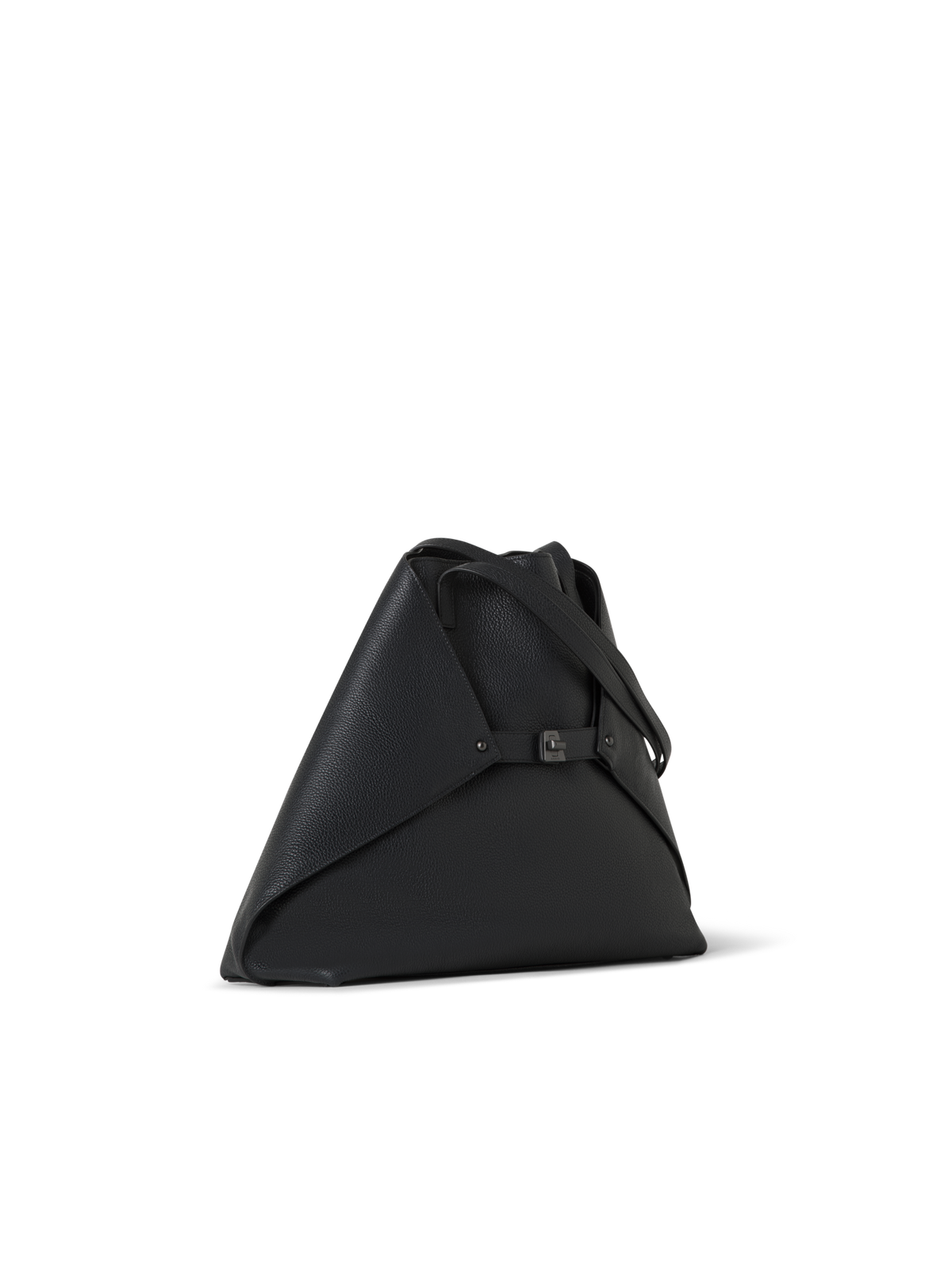 Designer Ai Medium Shoulder Tote - Schwarz