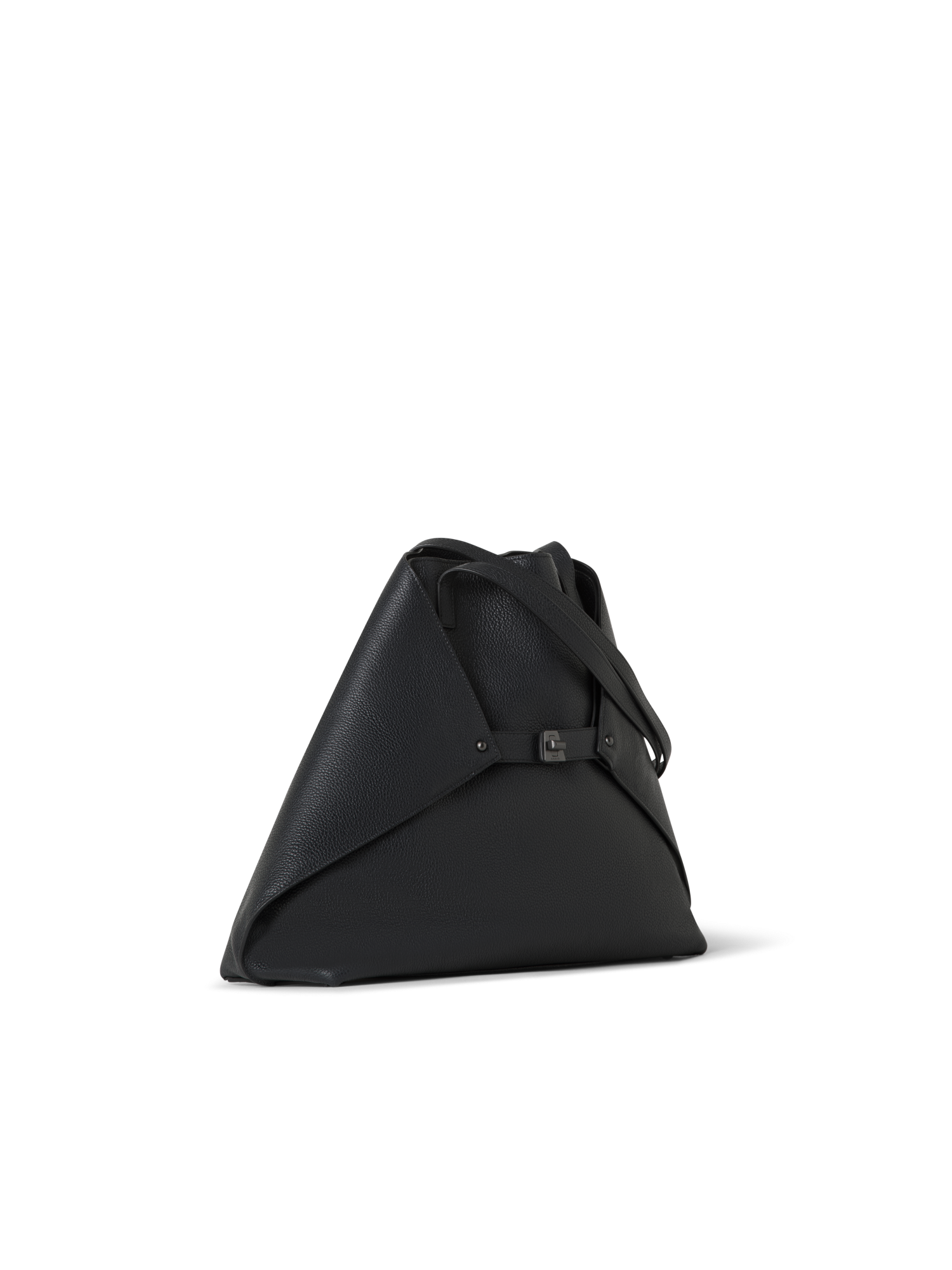 Designer Ai Medium Shoulder Tote - Schwarz