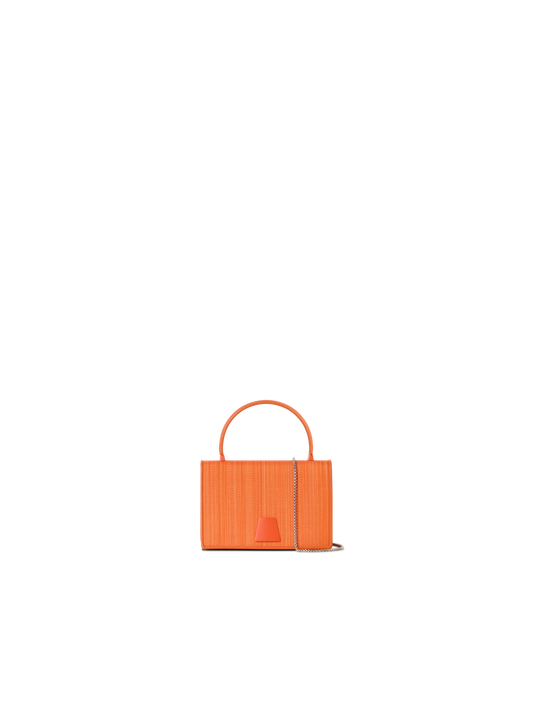 Designer Alice Mini Top Handle Bag - Orange