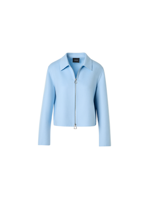 Designer Blouson aus Kaschmir Doubleface
