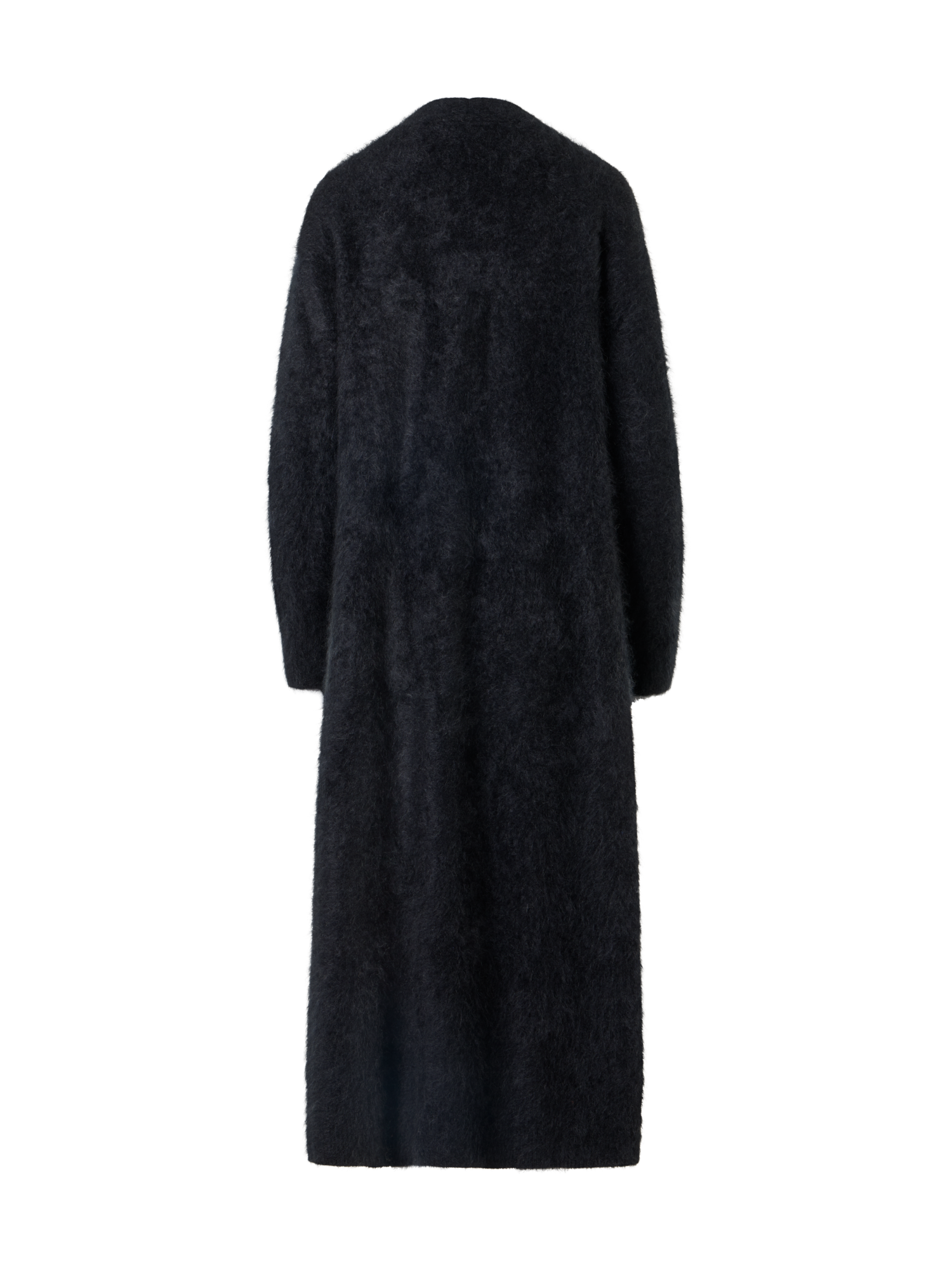 Designer Maxi-Strickmantel aus Cloud Cashmere - Grau