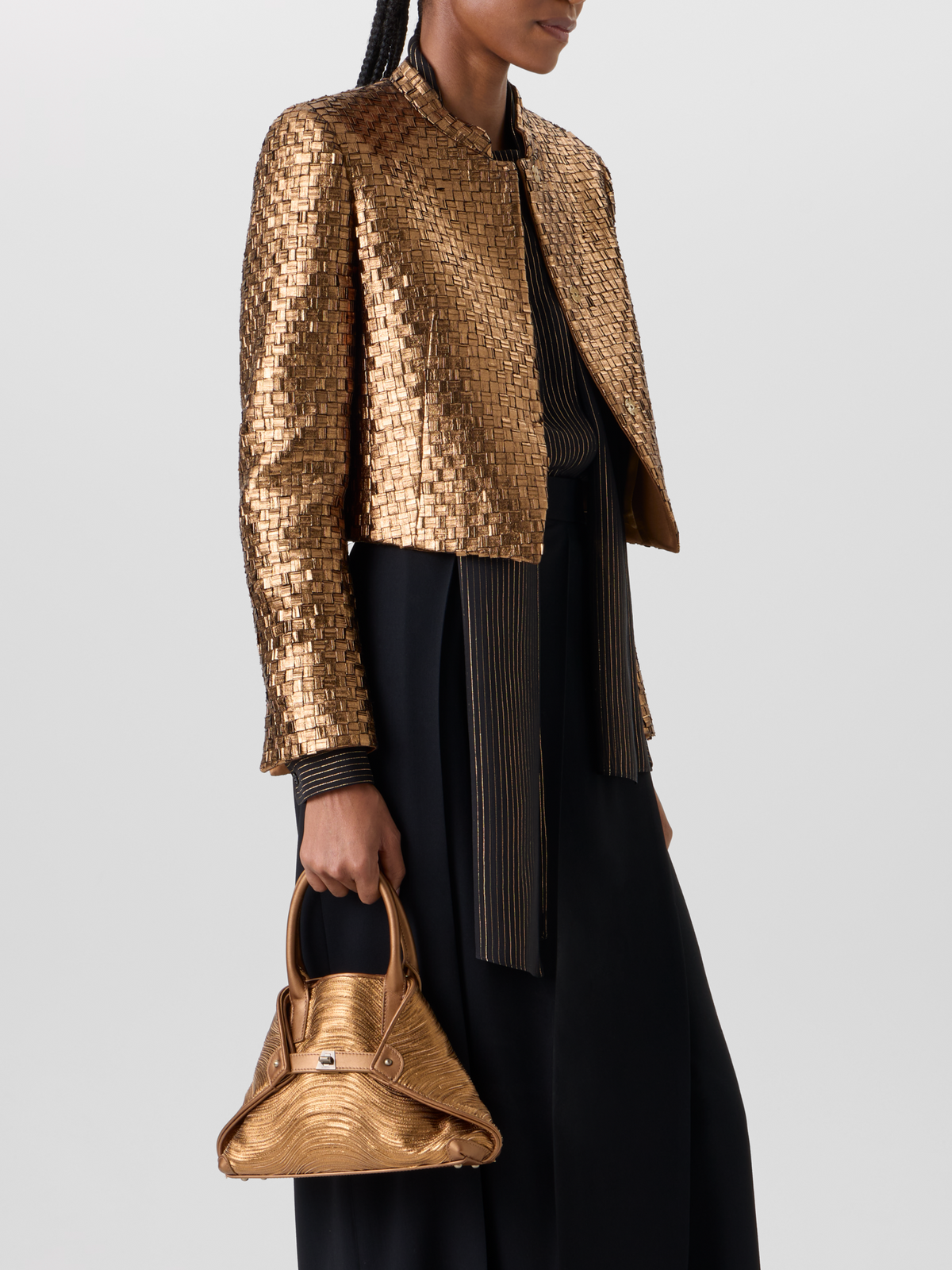 Designer Ai Little Henkeltasche - Gold 