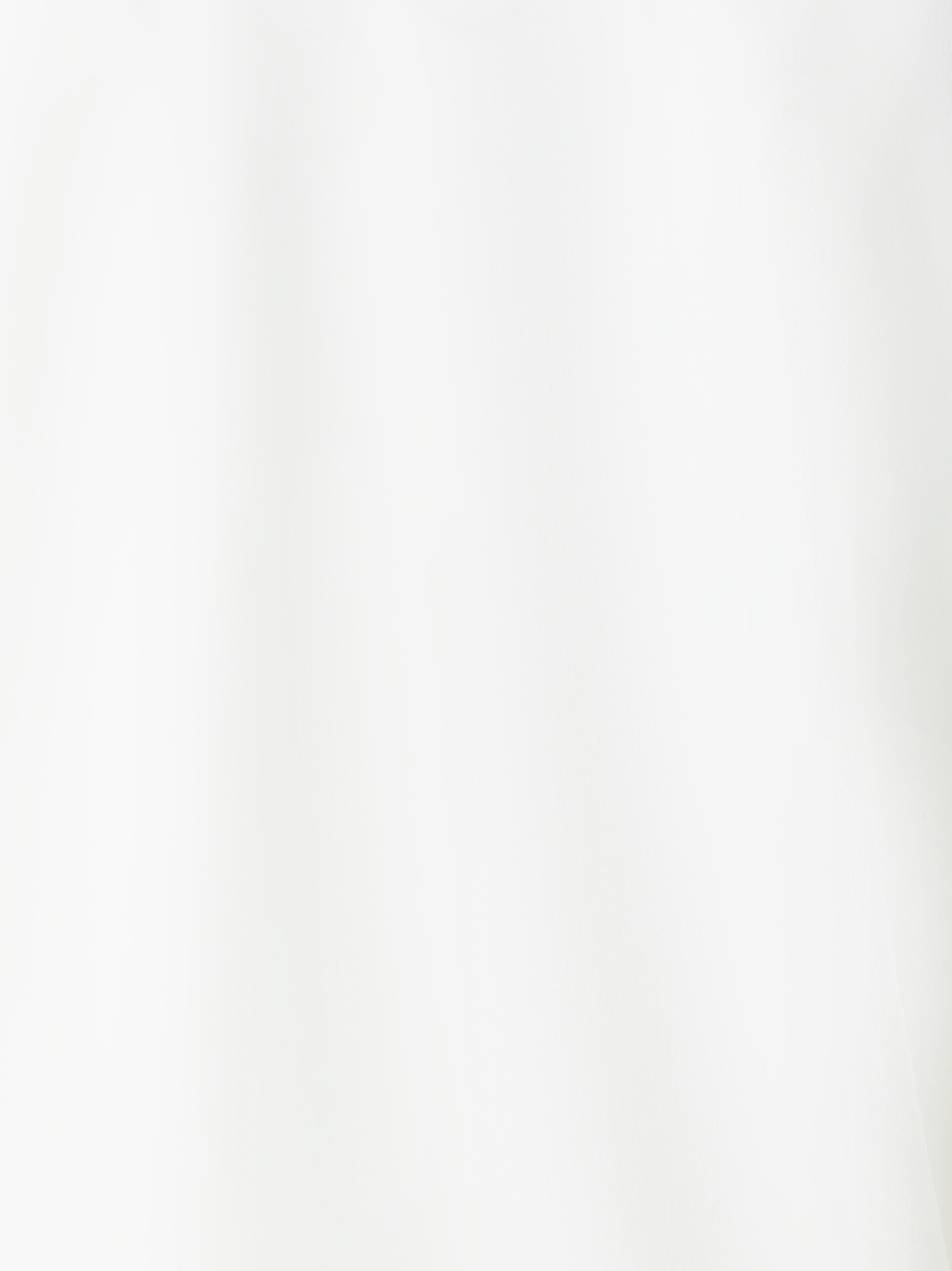 Designer Schulterfreie Laser Cut Bluse mit Drapierung - Ecru - Weiss