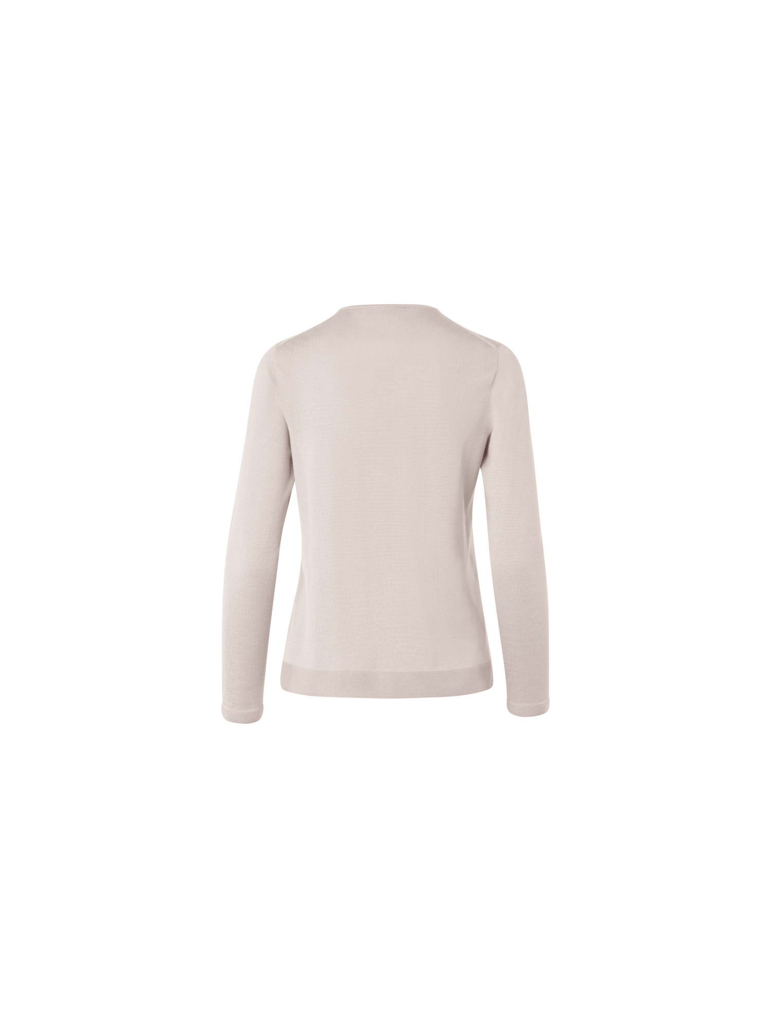 Designer Nahtloser Pullover aus Kaschmir und Seide - Beige