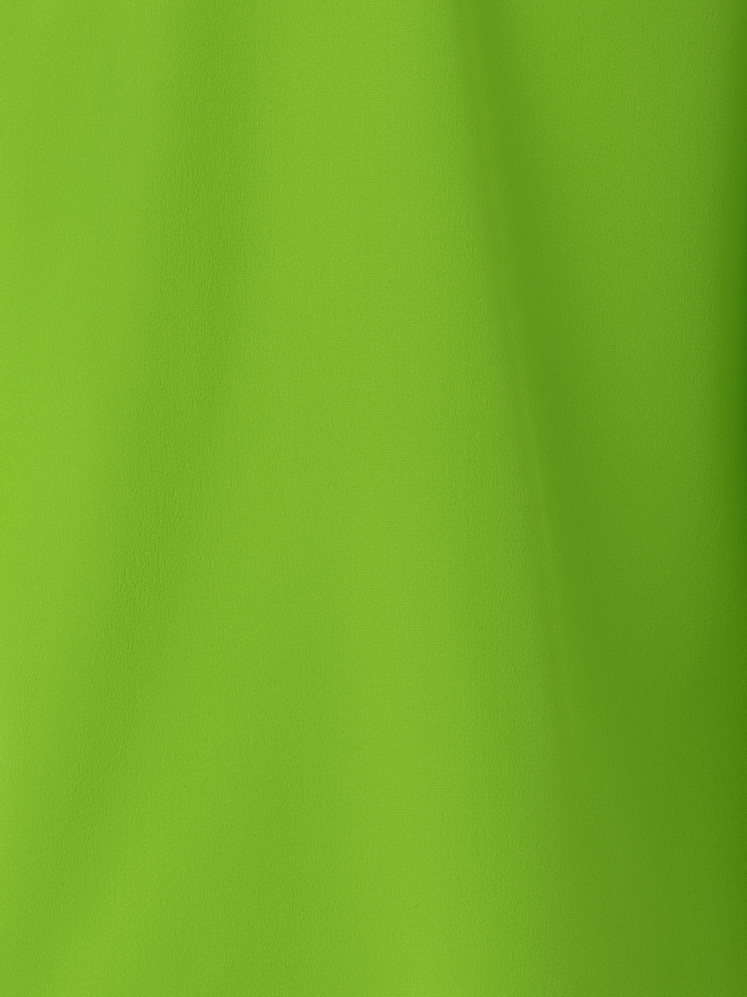 Designer Seidenbluse mit fester Schleife - Grün