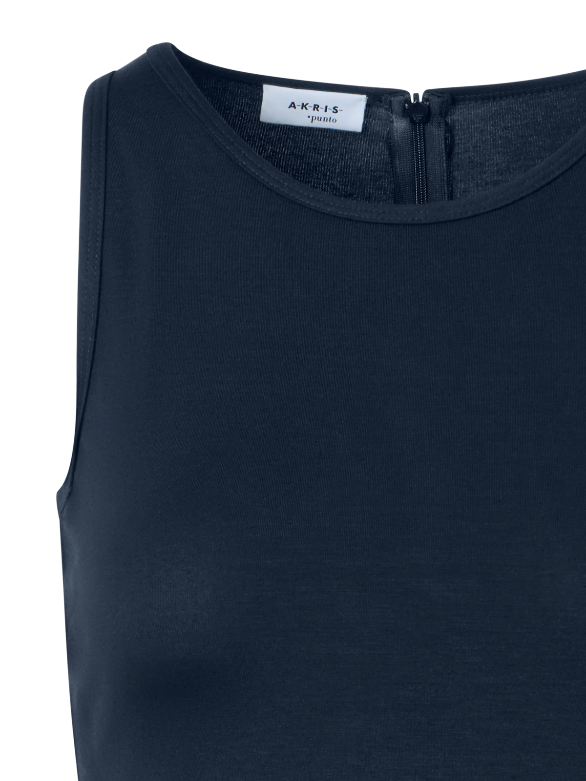 Designer Tailliertes Speedo-Top aus Stretch-Modal-Jersey - Dunkelblau - Blau