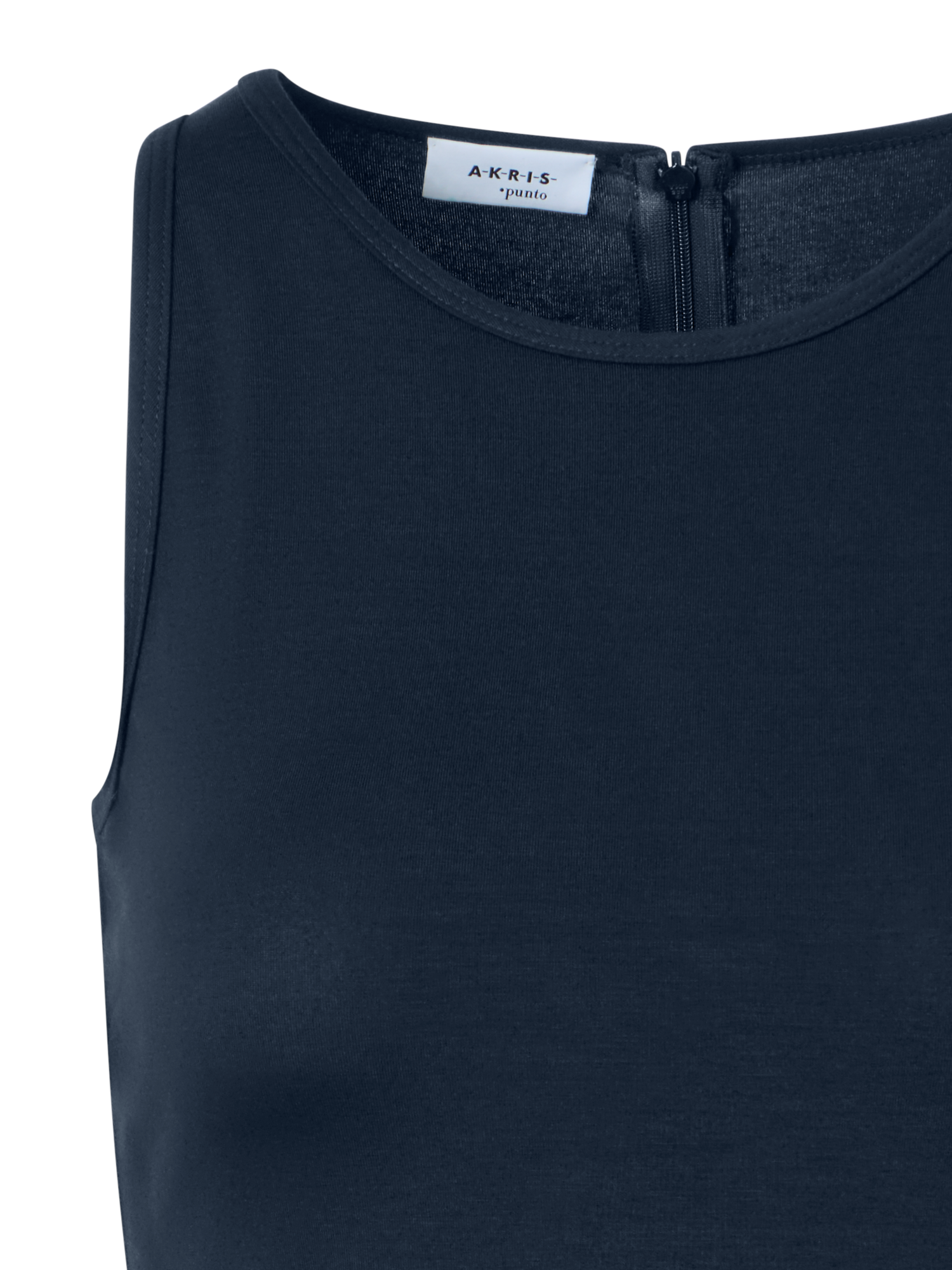 Designer Tailliertes Speedo-Top aus Stretch-Modal-Jersey - Dunkelblau - Blau