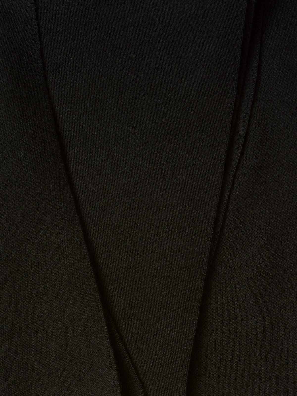 Designer Trapezförmiger Schal aus Kaschmir und Seide - Schwarz