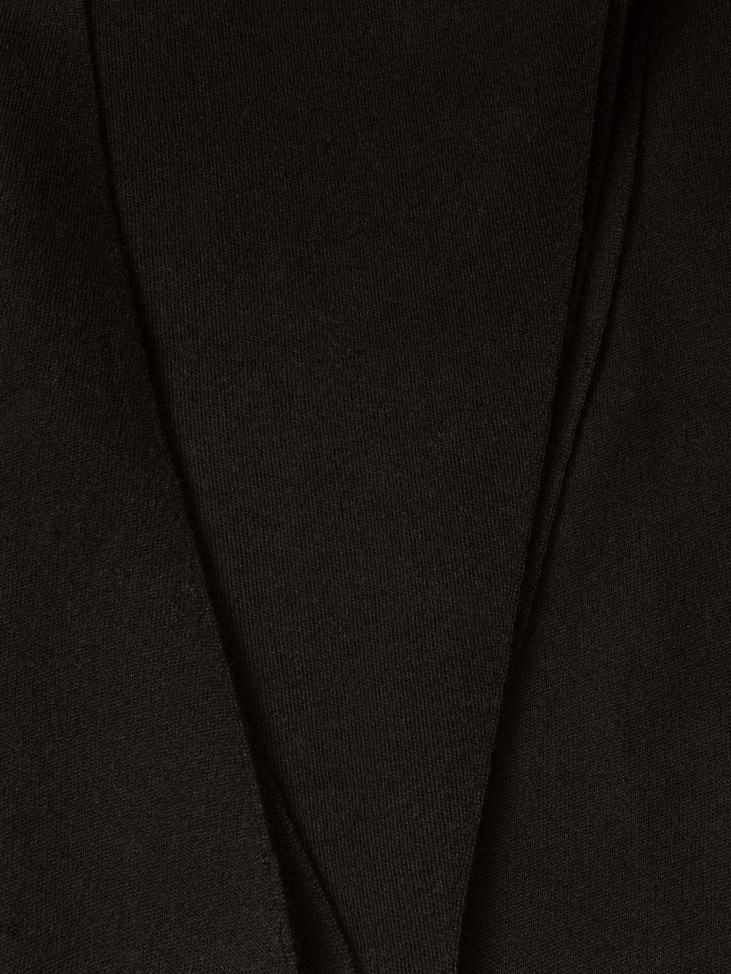 Designer Trapezförmiger Schal aus Kaschmir und Seide - Schwarz