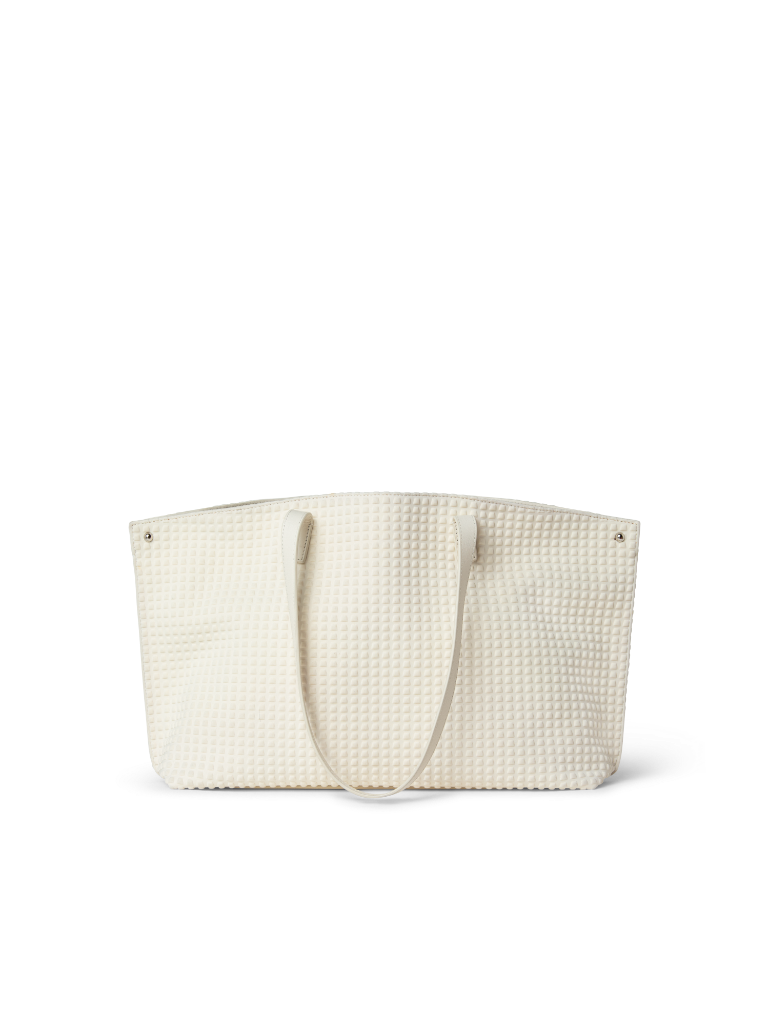 Designer Ai Small Shoulder Tote - Weiss