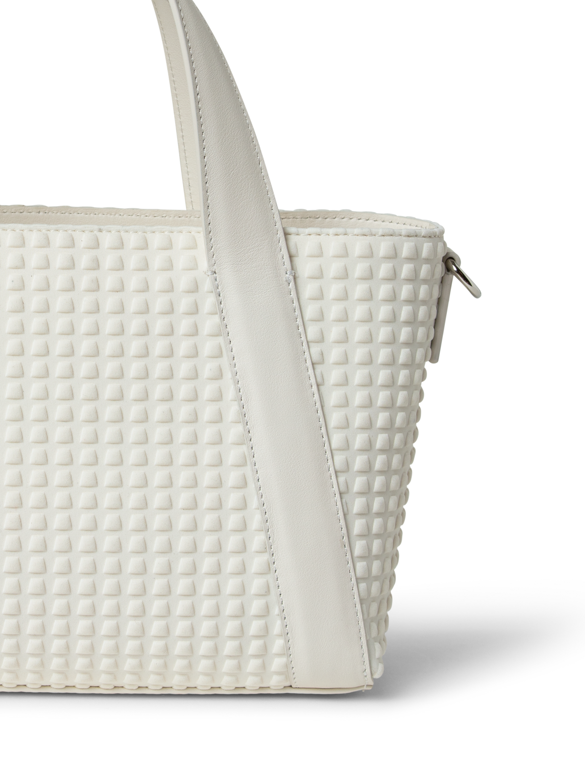 Designer Alexa Little Zip Top Handle Tote - Weiss