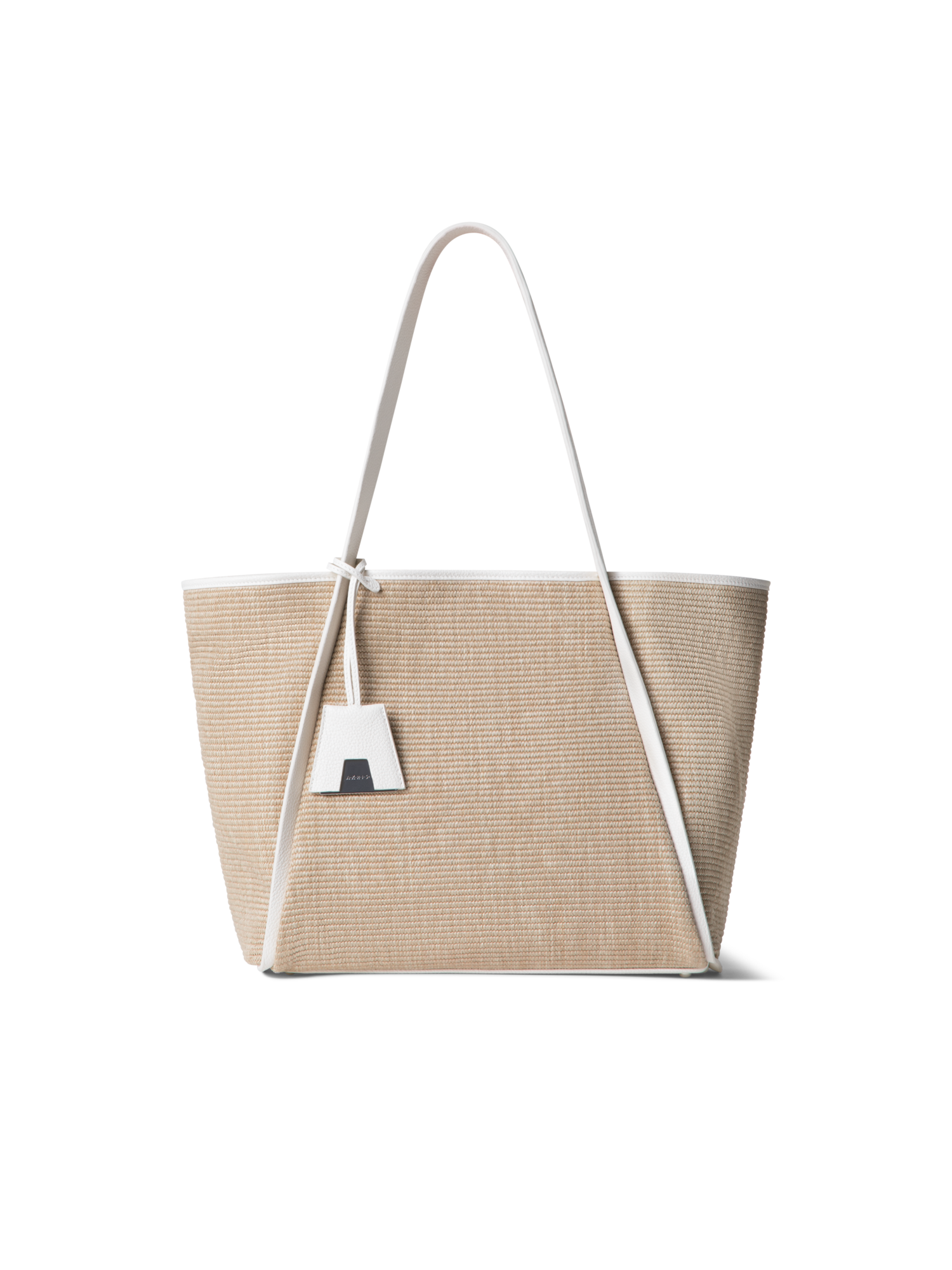 Designer Alex Medium Tote Bag - Beige
