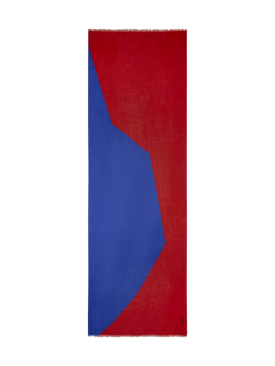 Designer Kaschmirschal mit High-Plains-Druck - Bunt