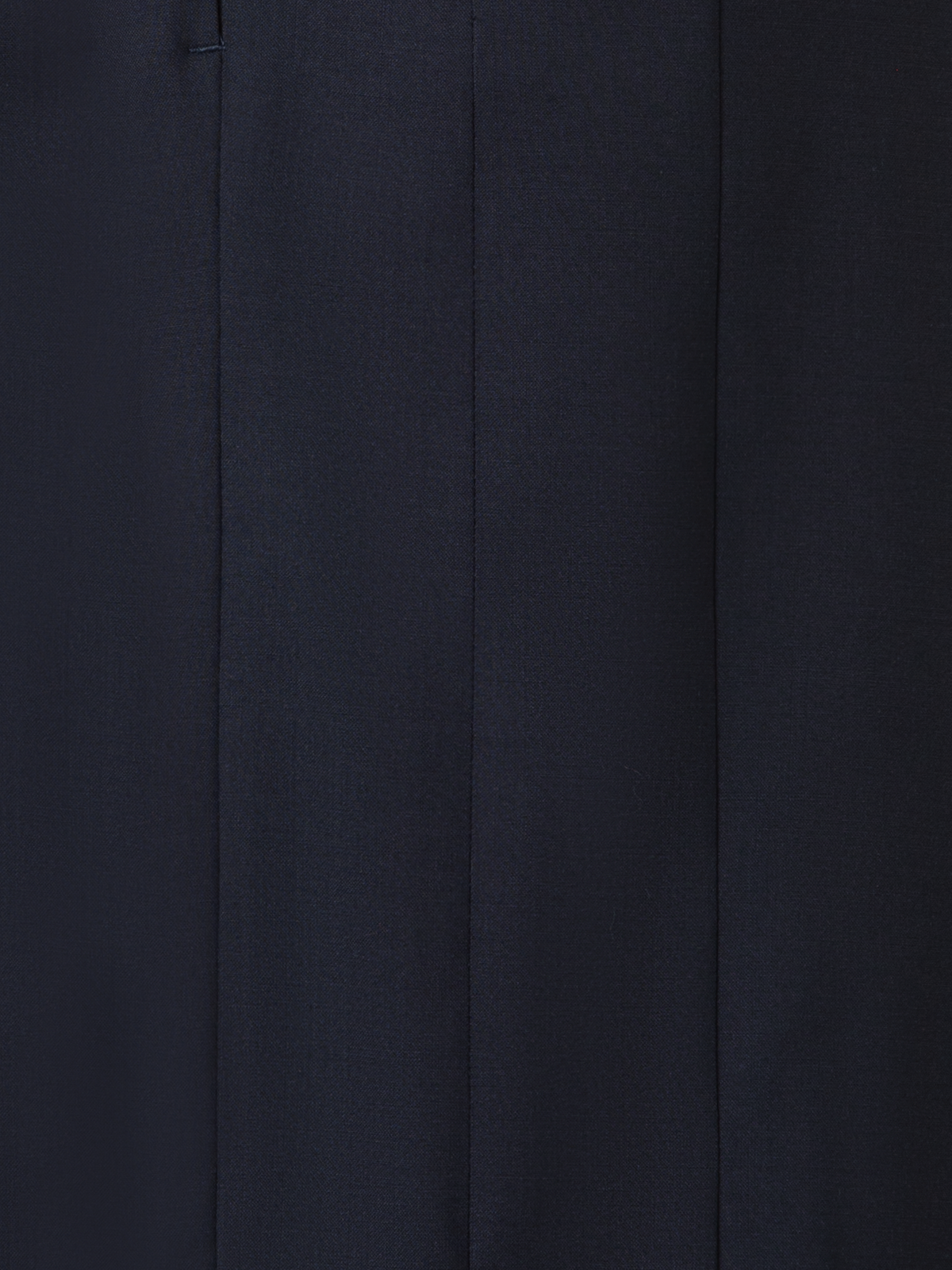 Designer Weite Bermudashorts aus Cool Wool - Dunkelblau
