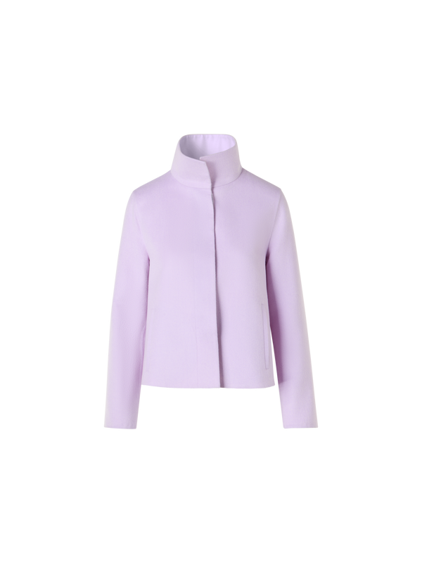 Designer Castro Jacke aus Kaschmir-Seide-Doubleface