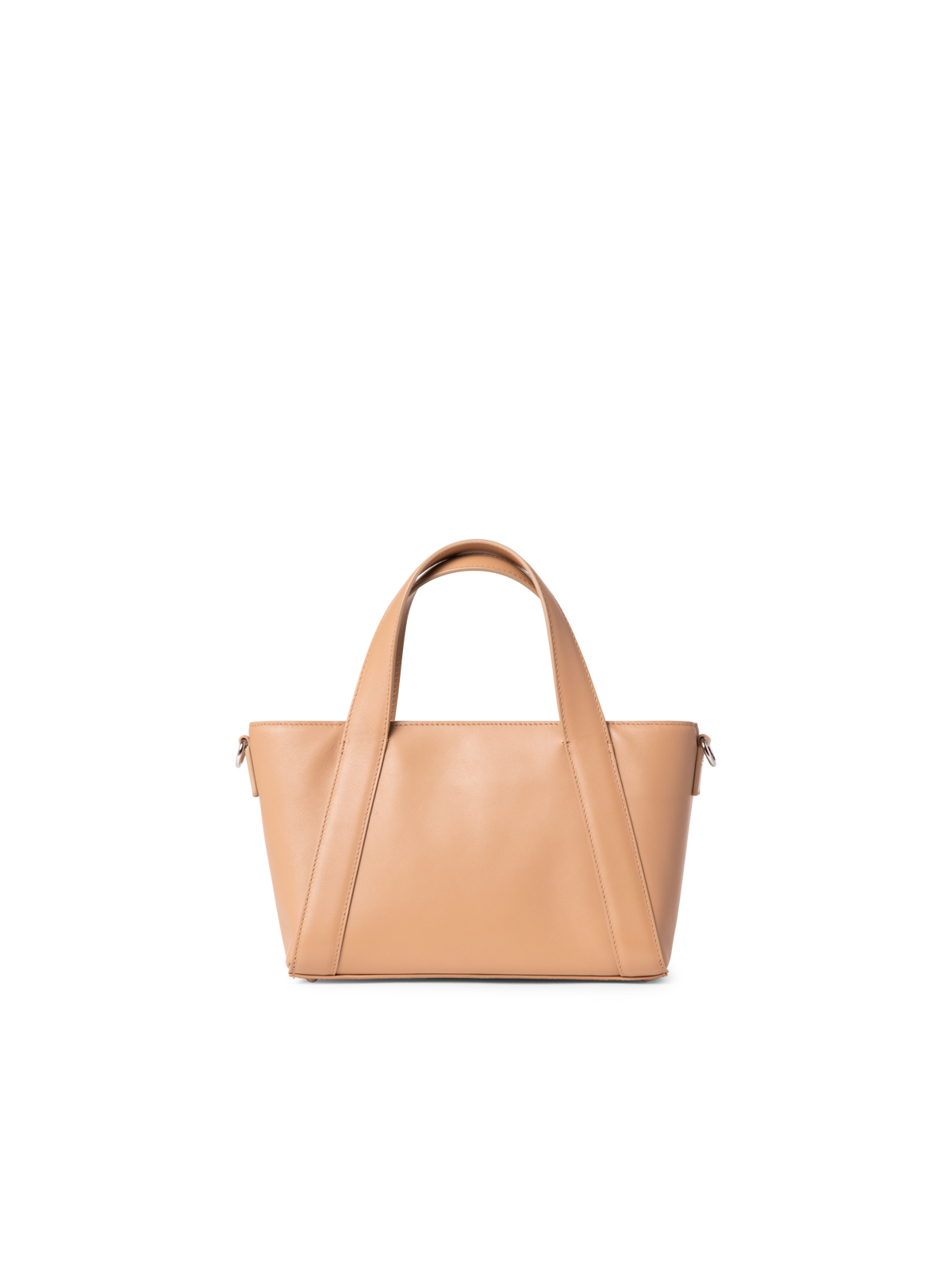 Designer Alexa Little Zip Top Handle Tote - Beige